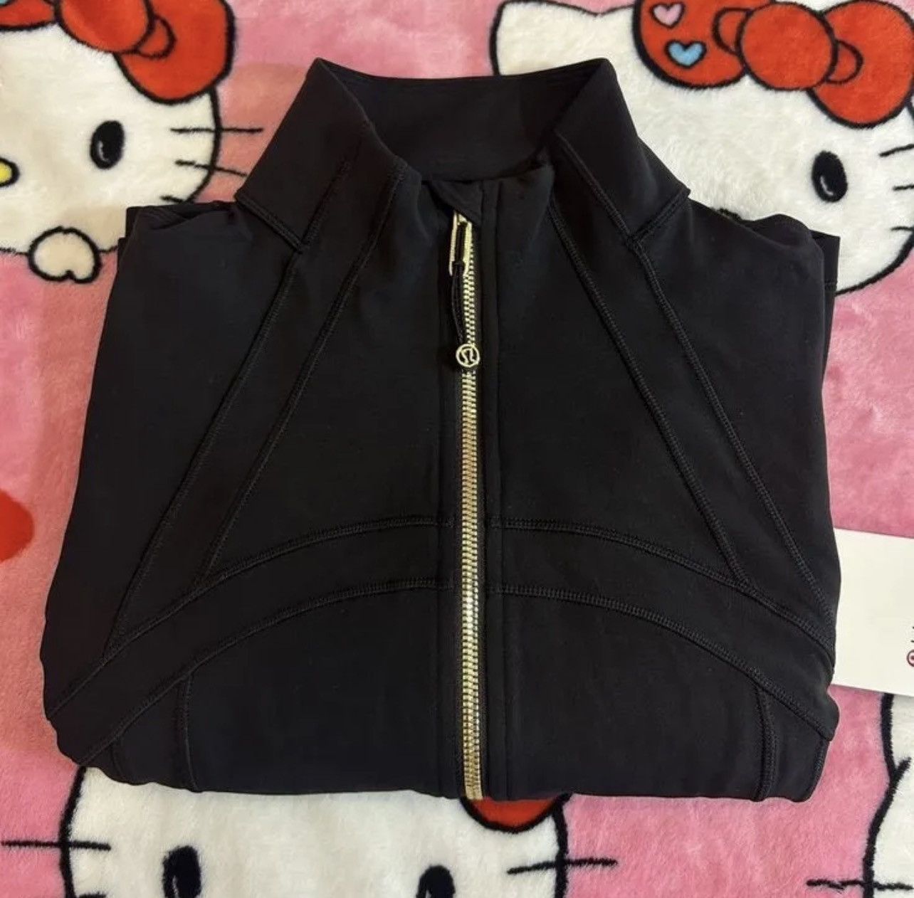 Lululemon Lululemon black define jacket with gold zipper Size M / US 6-8 / IT 42-44 - 1 Thumbnail