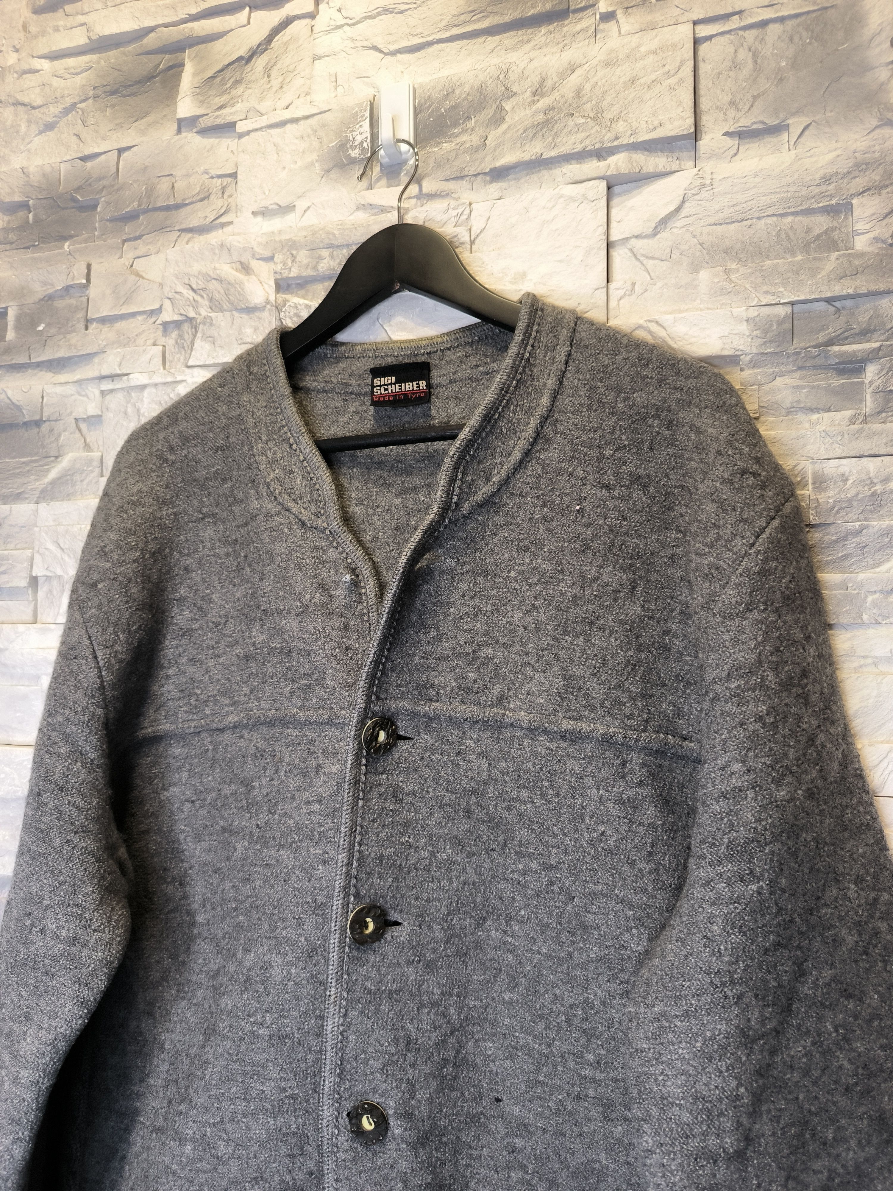 Other Sigi Scheiber Blazer Jacket Wool Vintage Tyrol Austria Size US XL / EU 56 / 4 - 2 Thumbnail