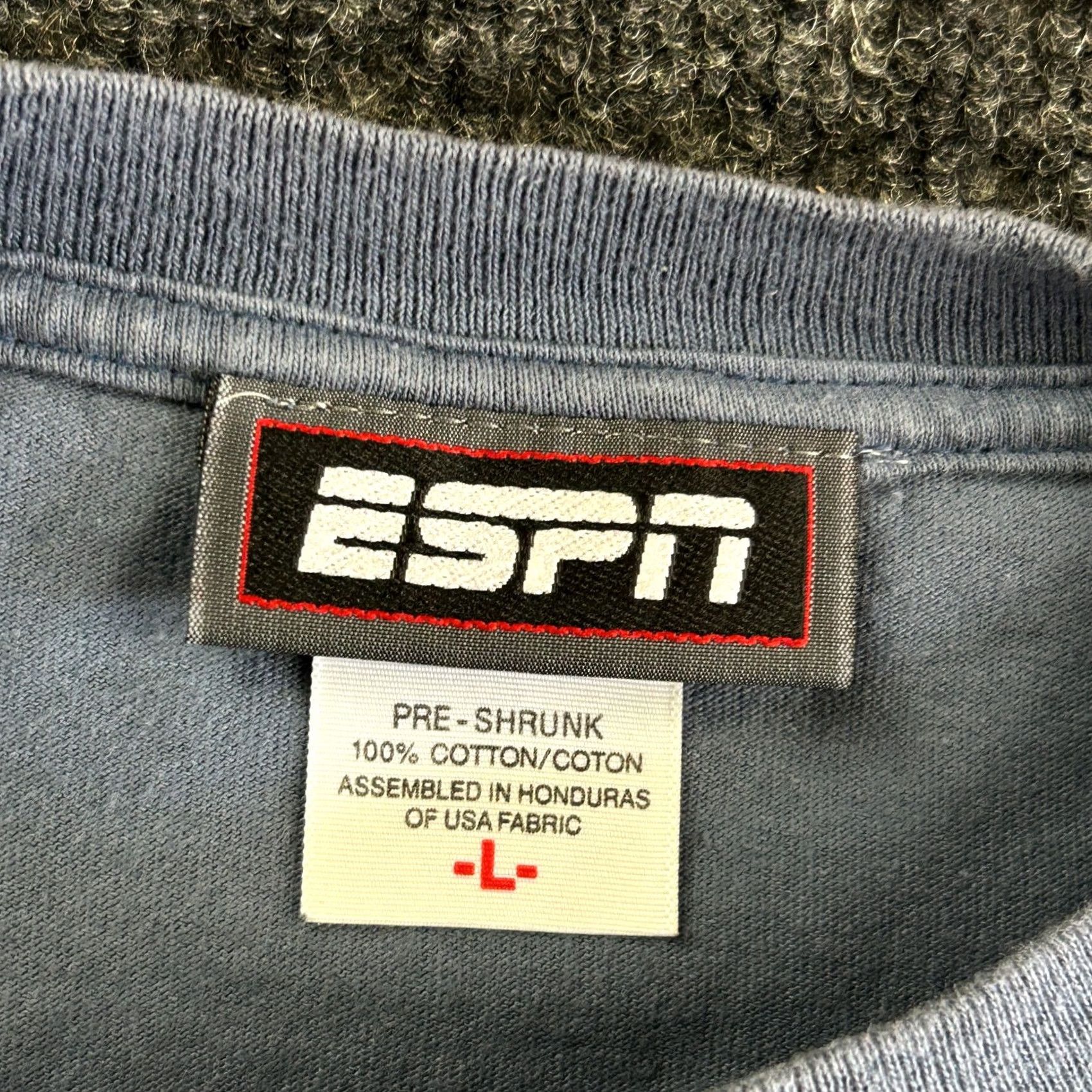 MLB VINTAGE ESPN Sunday Night Baseball T Shirt L Blue MLB Logo Mens Baseball Shirt Regular Size US L / EU 52-54 / 3 - 4 Thumbnail