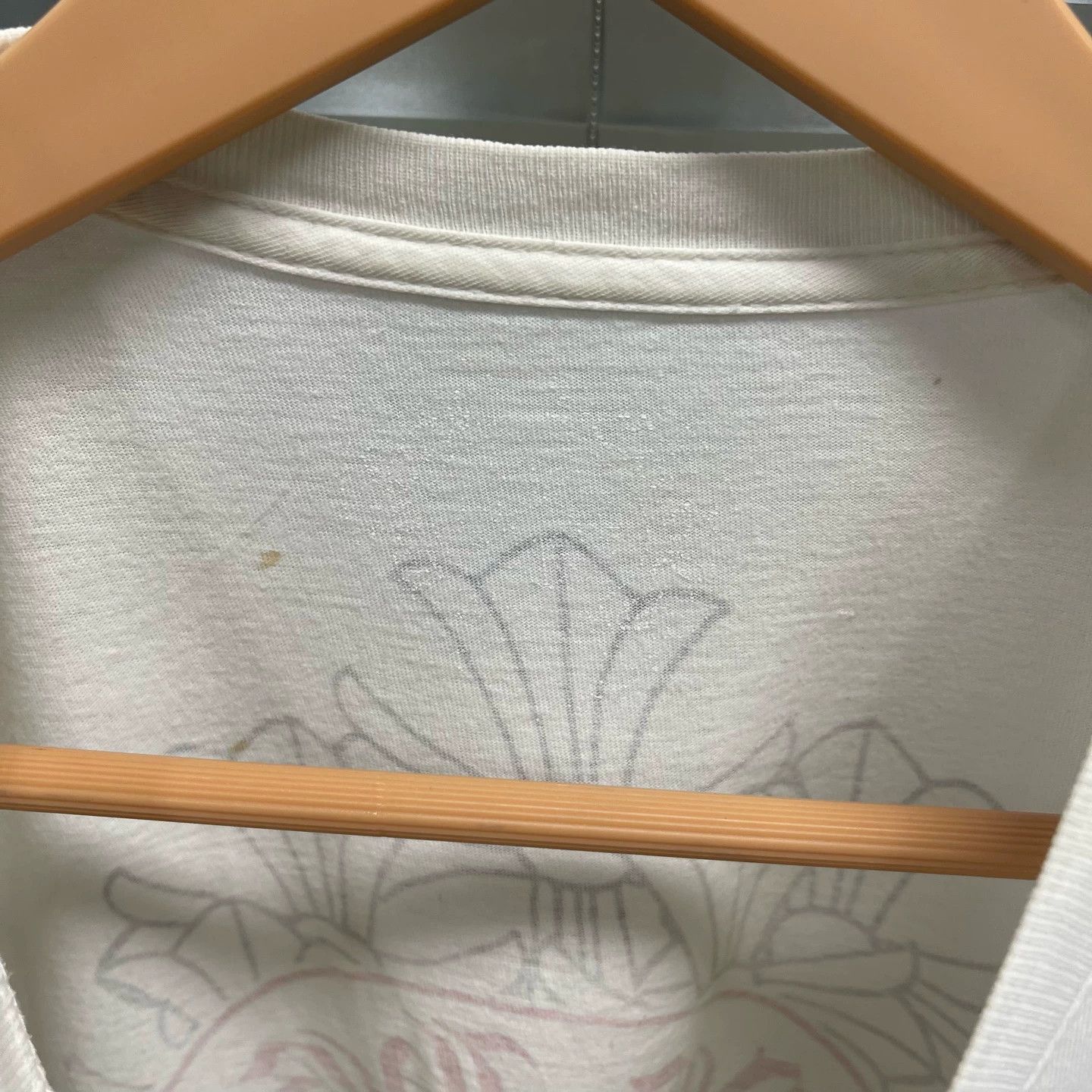 Chrome Hearts Chrome Hearts White Phantom Cross Horseshoe Short Tee Size US L / EU 52-54 / 3 - 3 Thumbnail