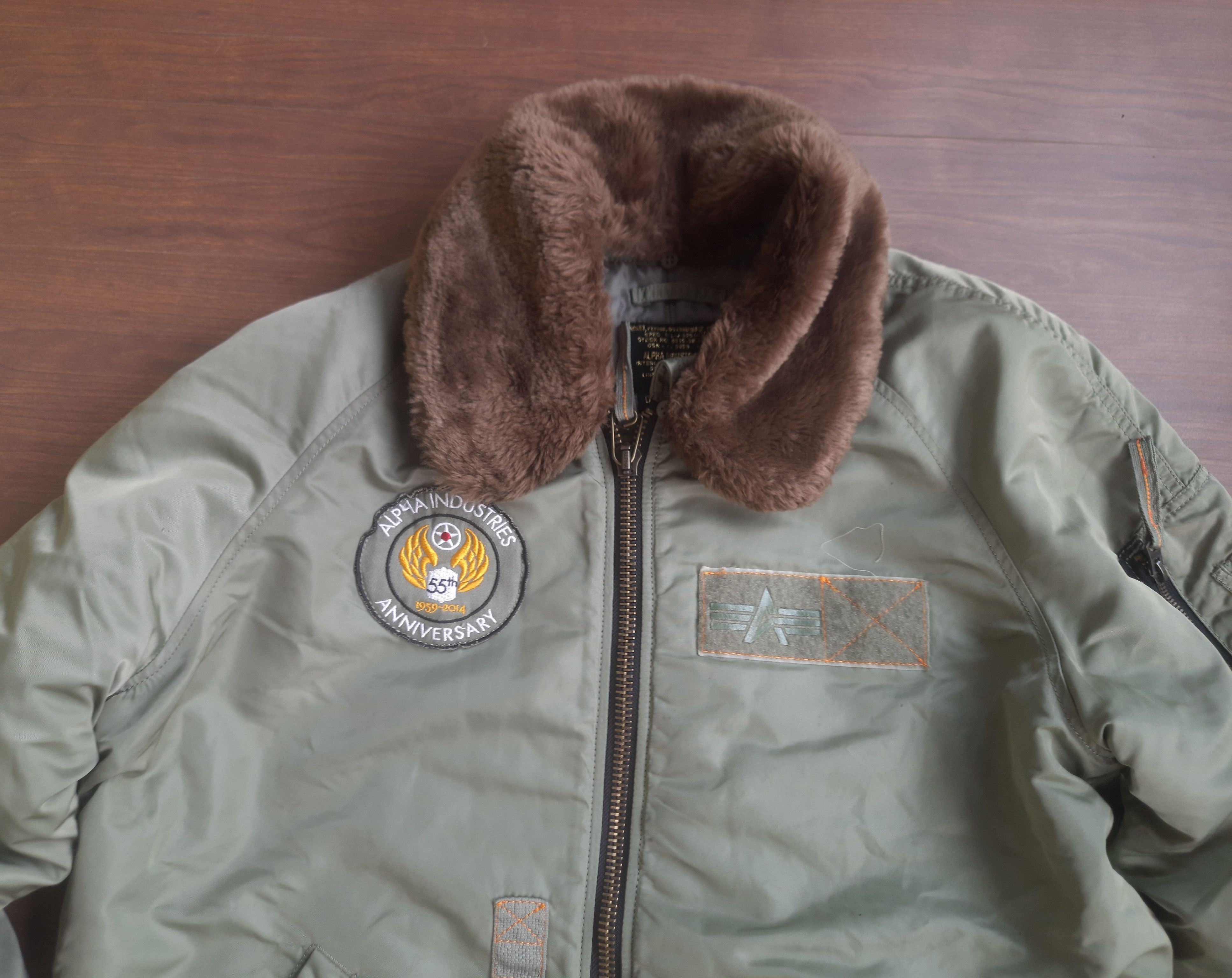 Alpha Industries Alpha Industries Type B15 Flight Bomber Jacket Size US L / EU 52-54 / 3 - 4 Thumbnail