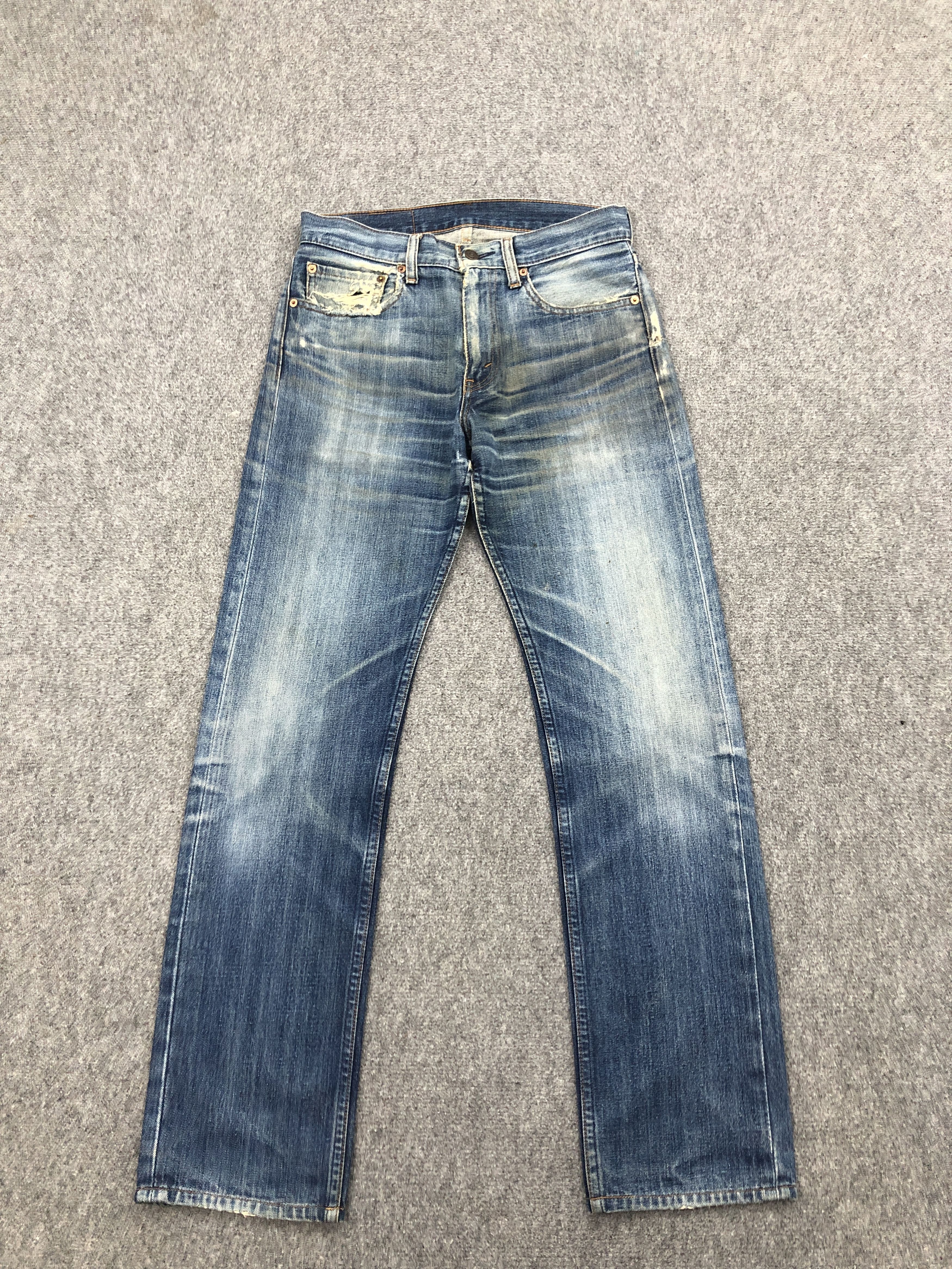 Levi's × Vintage Vintage 90s Levis 505 Faded Blue Jeans Size US 30 / EU 46 - 1 Thumbnail