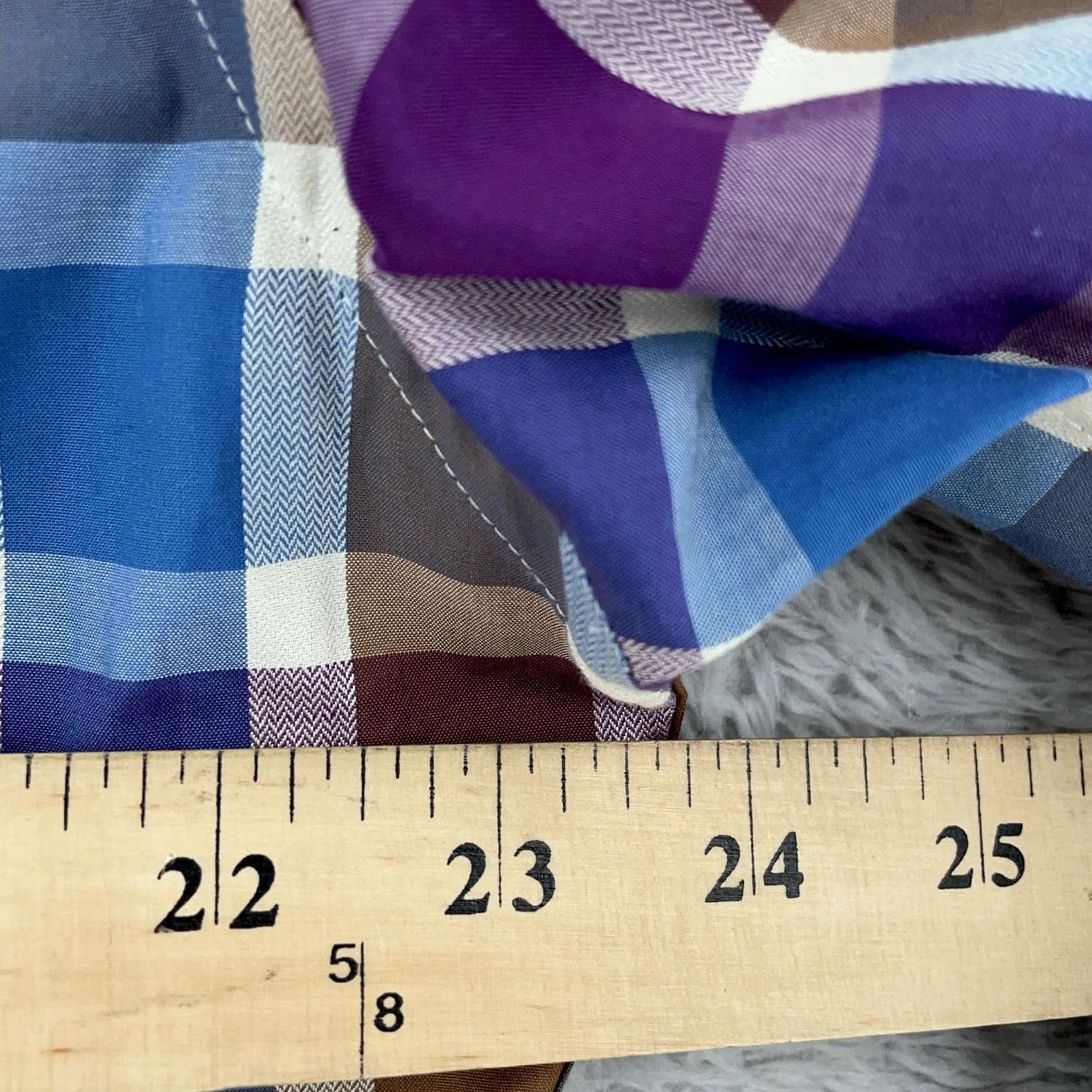 Peter Millar Peter Millar Shirt Mens Large Multicolor Plaid Button Front Long Sleeve Casual Size US L / EU 52-54 / 3 - 4 Thumbnail
