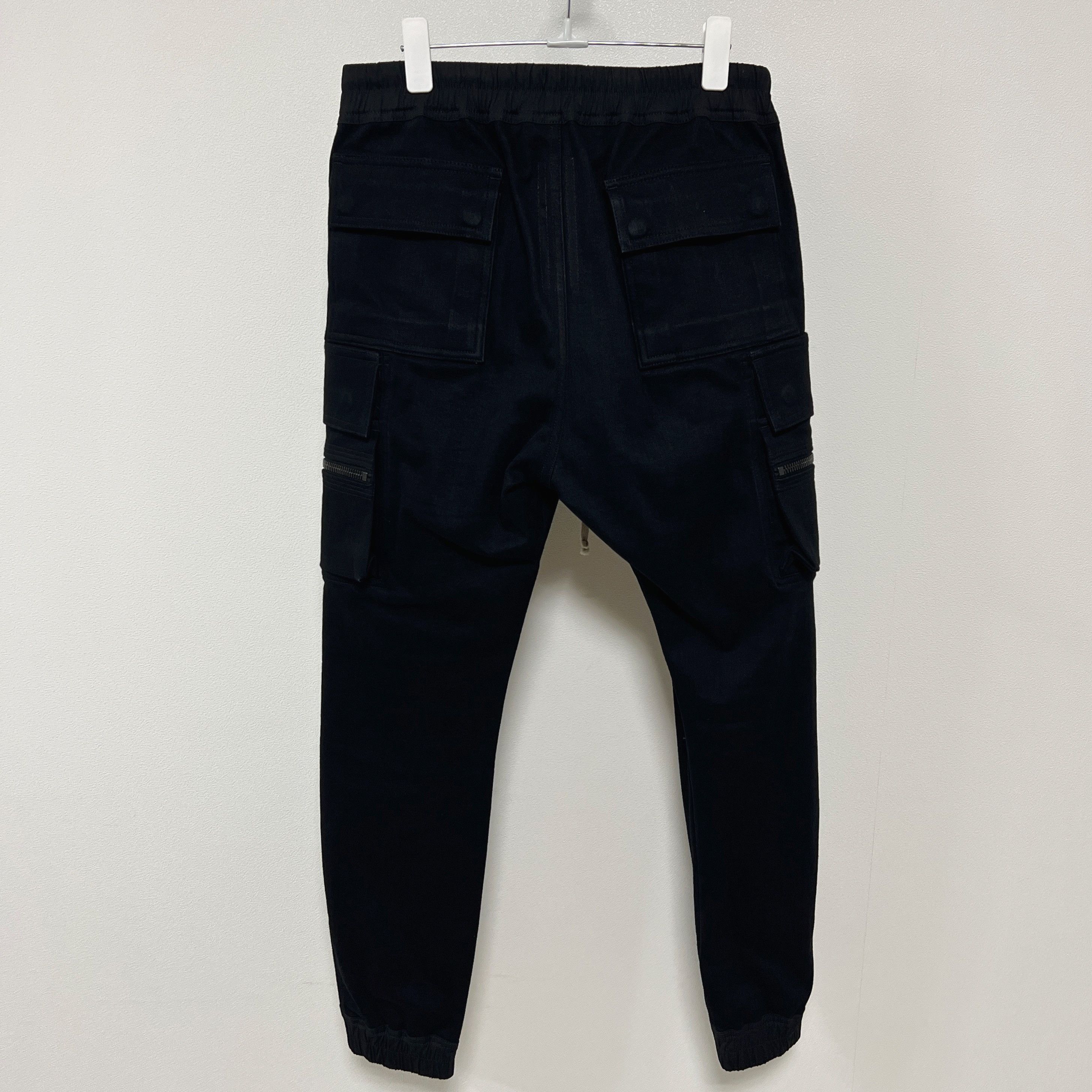 Rick Owens Rick Owens FW16 "MASTODON" Cargo Jogger Pants Black Size US 36 / EU 52 - 4 Thumbnail