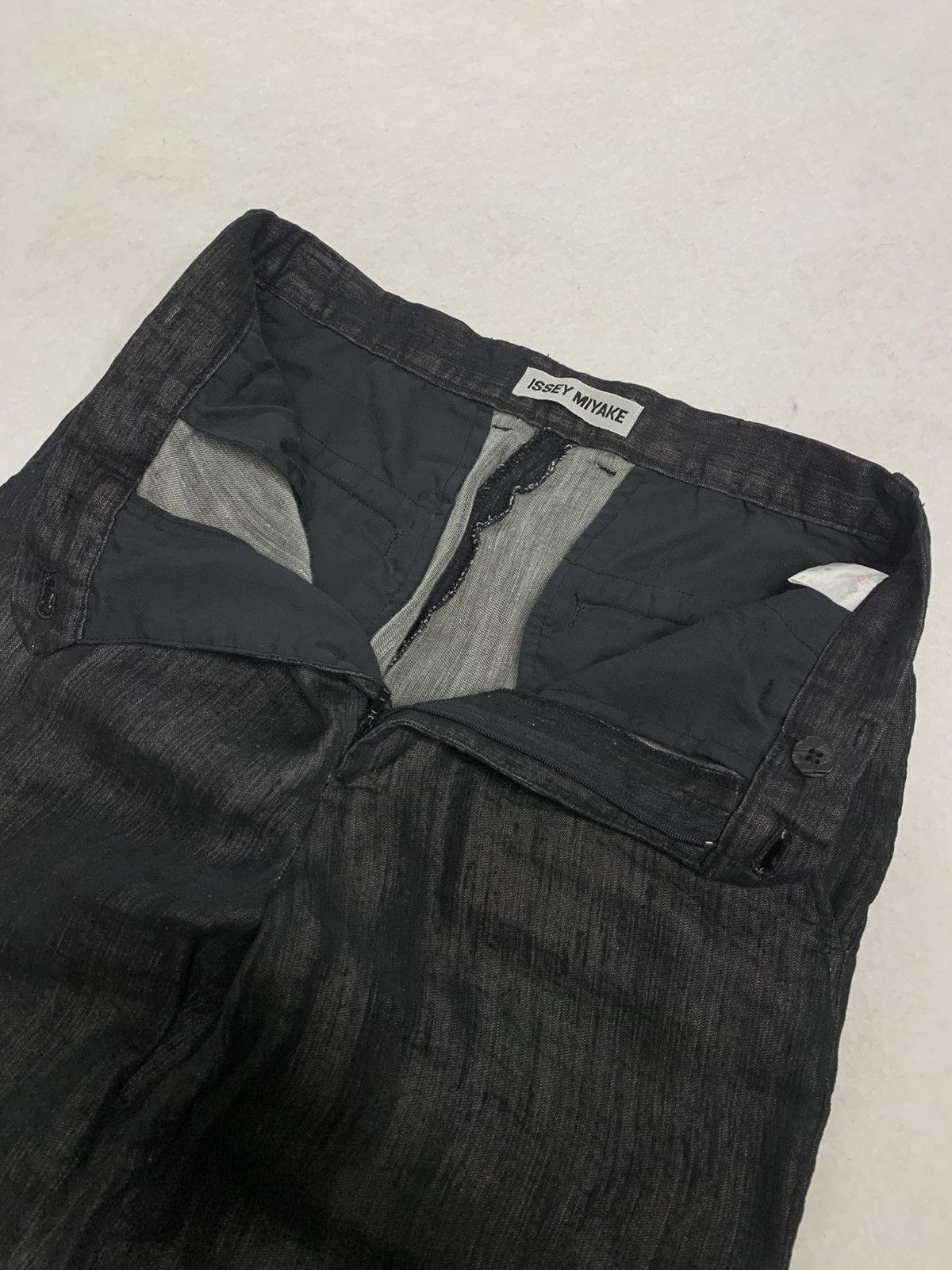 Issey Miyake Issey Miyake SS99 Linen Mesh Jacket & Pants Setup Size M / US 6-8 / IT 42-44 - 15 Thumbnail