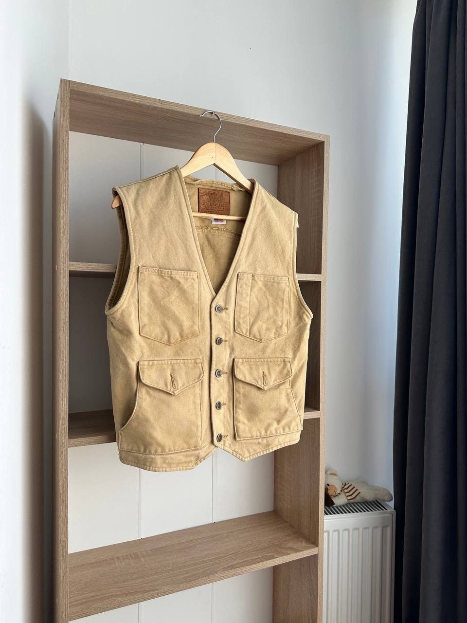 Vintage Vintage Schaefer Western Leather USA Beige Jacket Size US M / EU 48-50 / 2 - 4 Thumbnail