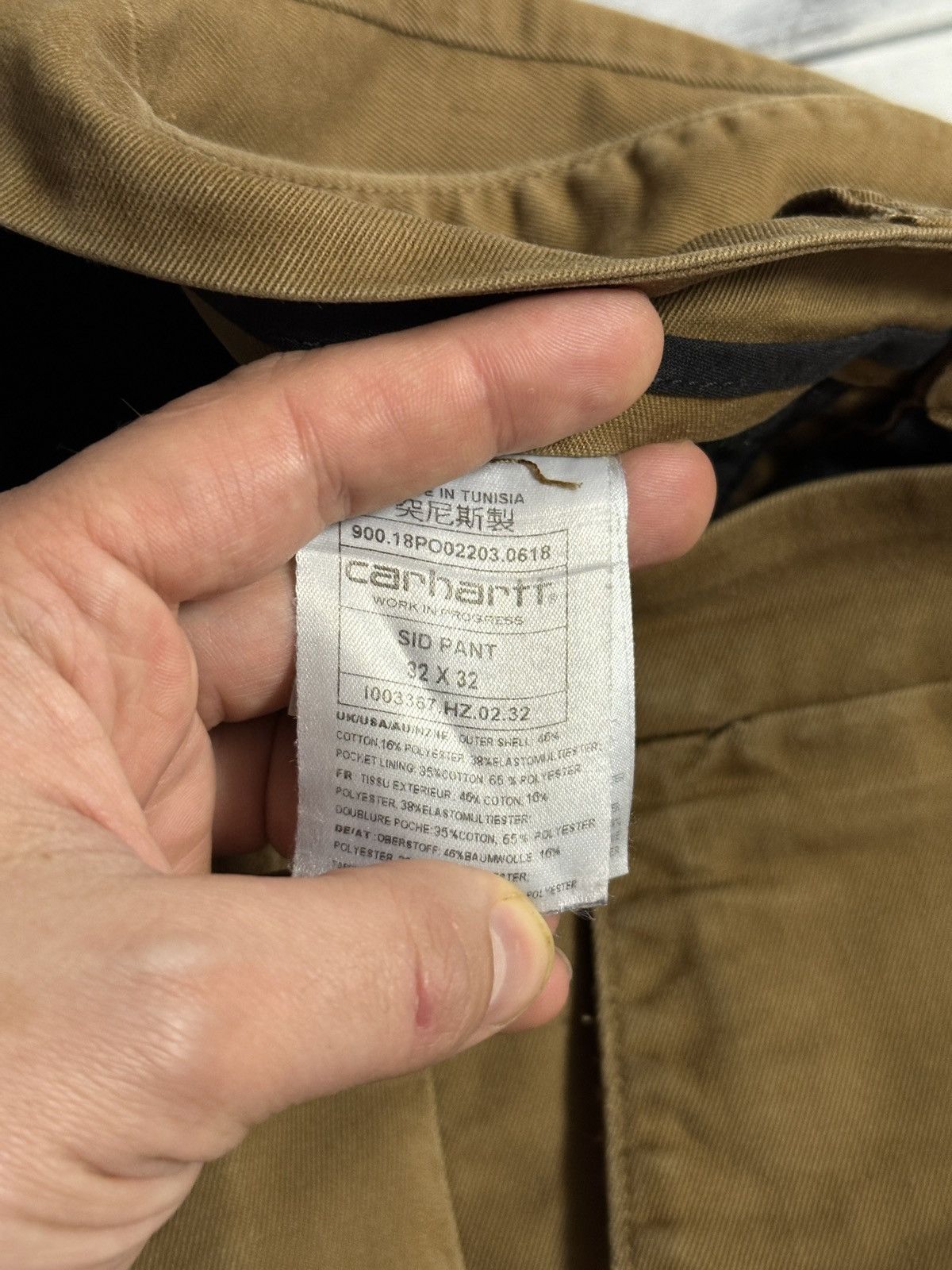 Carhartt Wip Vintage Sid Pant Carhartt WIP Work in Progress size 32x32 Size US 32 / EU 48 - 9 Thumbnail
