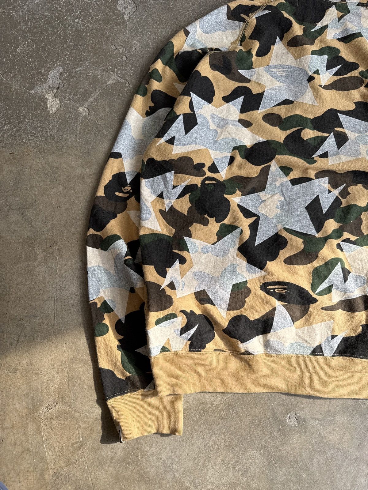 Bape Bape Sta Full Zip Hoodie Nigo 1st Camo a bathing ape star Size US S / EU 44-46 / 1 - 14 Thumbnail