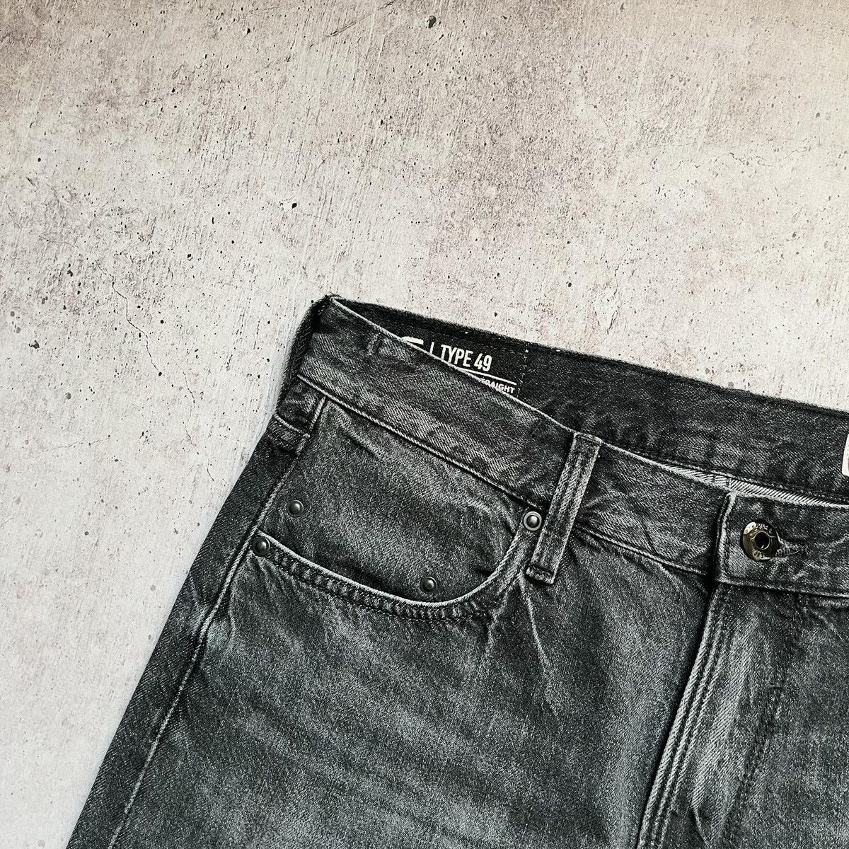 G-Star Gstar Raw Type 49 Relaxed Straight premium Japanese fabric Size US 34 / EU 50 - 6 Thumbnail