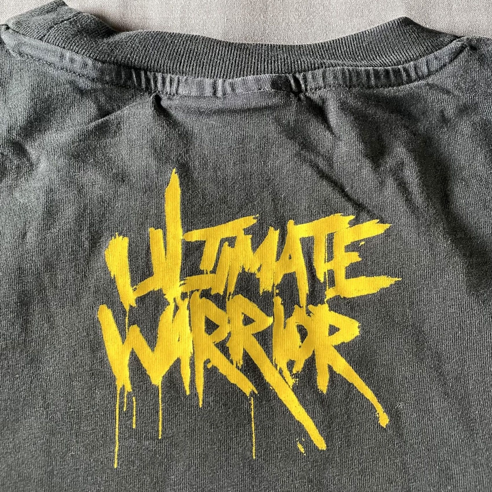 Palace VINTAGE WWE Ultimate Warrior Shirt Mens Medium Black Graphic Tee Nike? Size US M / EU 48-50 / 2 - 6 Thumbnail