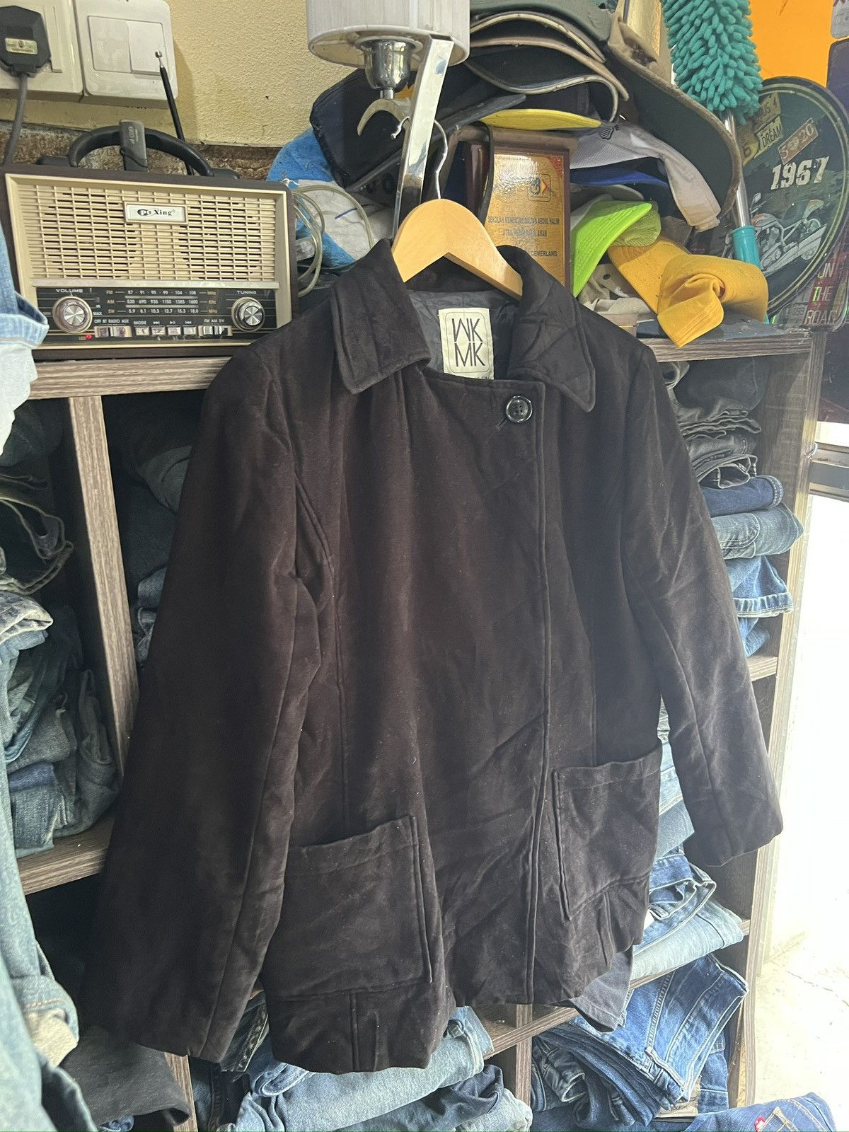 Michel Klein 🔥Vintage Michel Klein Button Jacket Size M / US 6-8 / IT 42-44 - 4 Thumbnail