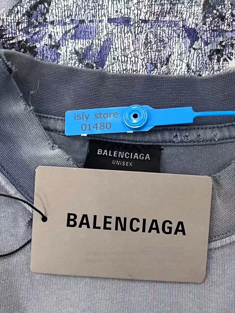 Balenciaga Balenciaga Letter printed round neck short-sleeve T-shirt, Size US XS / EU 42 / 0 - 5 Thumbnail