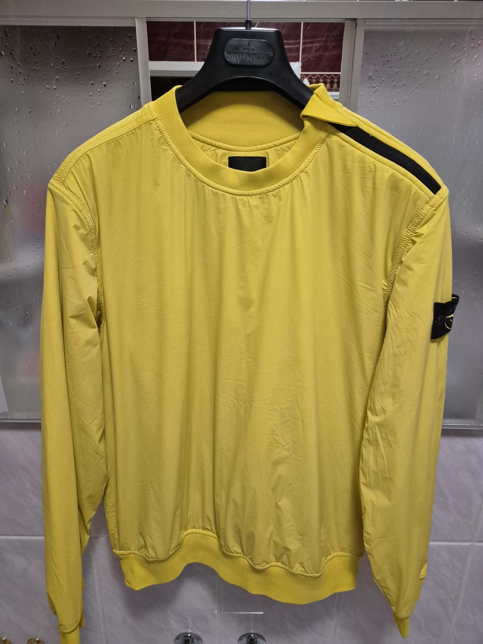 Stone Island Nike x Stone Island Yellow Comfort Tech Composite Jumper Size US L / EU 52-54 / 3 - 1 Thumbnail