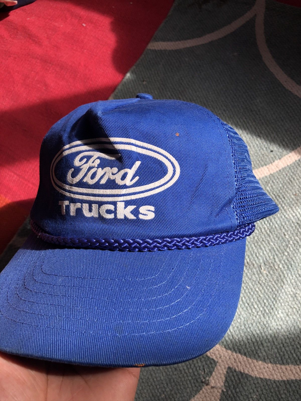 Vintage Vintage Ford Racing Hat Size ONE SIZE - 5 Thumbnail