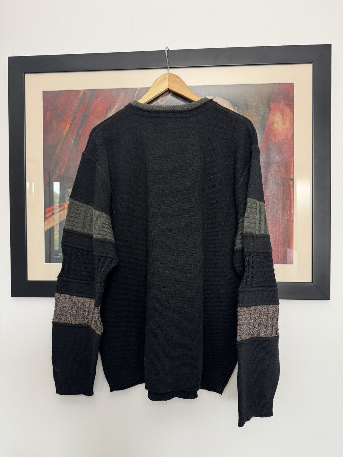 Carlo Colucci Vintage Carlo Colucci Cable Sweater Knit Large Coogi Vibe Size US L / EU 52-54 / 3 - 2 Thumbnail