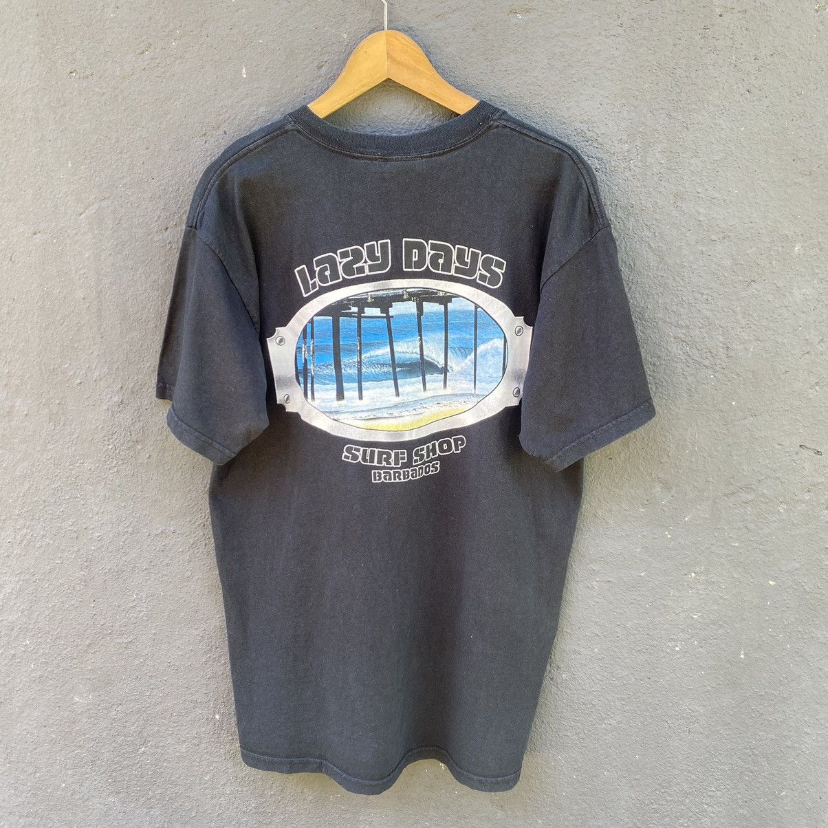 Vintage Vintage Faded Y2K Lazy Days Surf Shop ERD GRUNGE THRASHED T Size US L / EU 52-54 / 3 - 1 Thumbnail