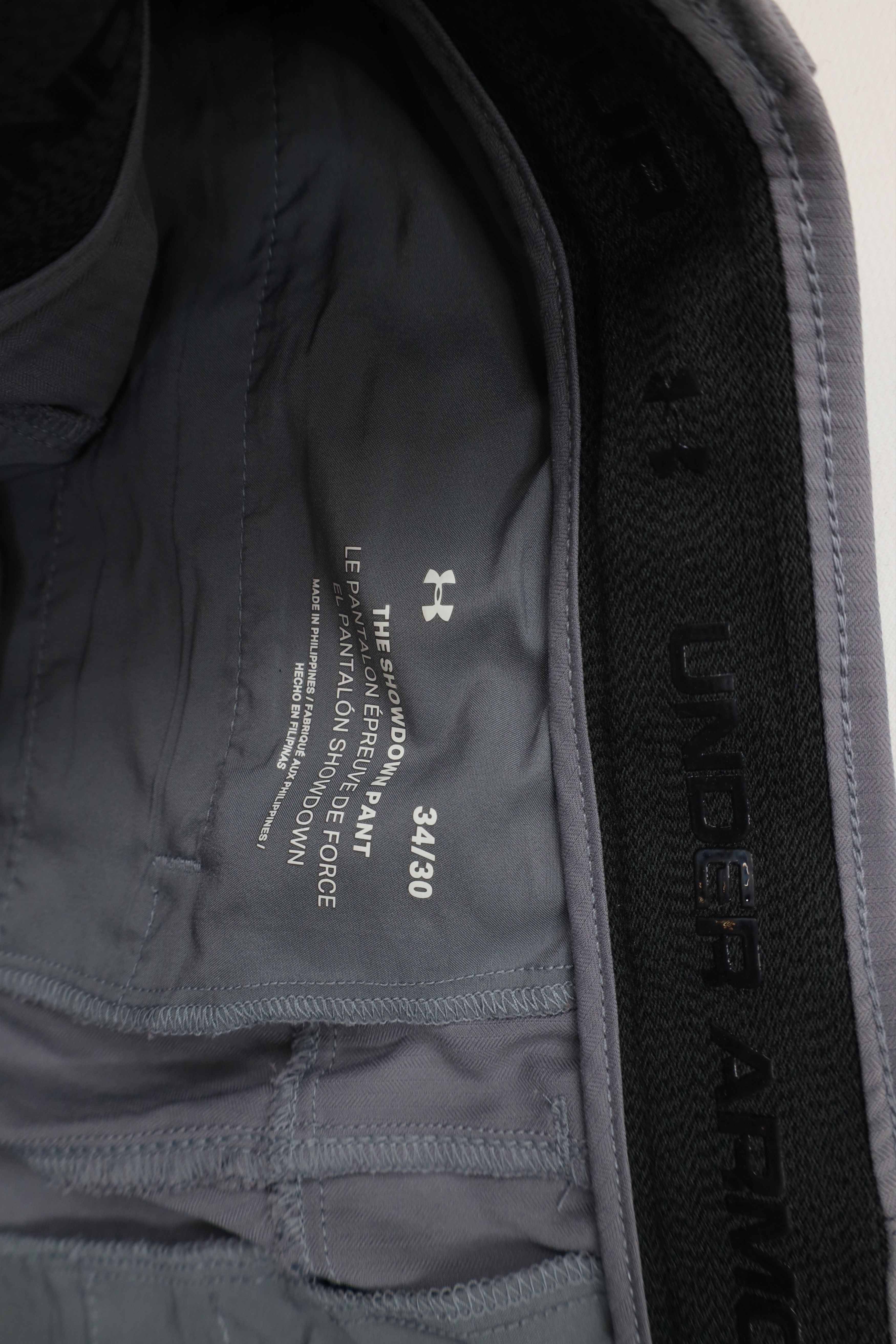 Under Armour Under Armour Herringbone Showdown Golf Chino Pants Gray Size US 34 / EU 50 - 9 Thumbnail