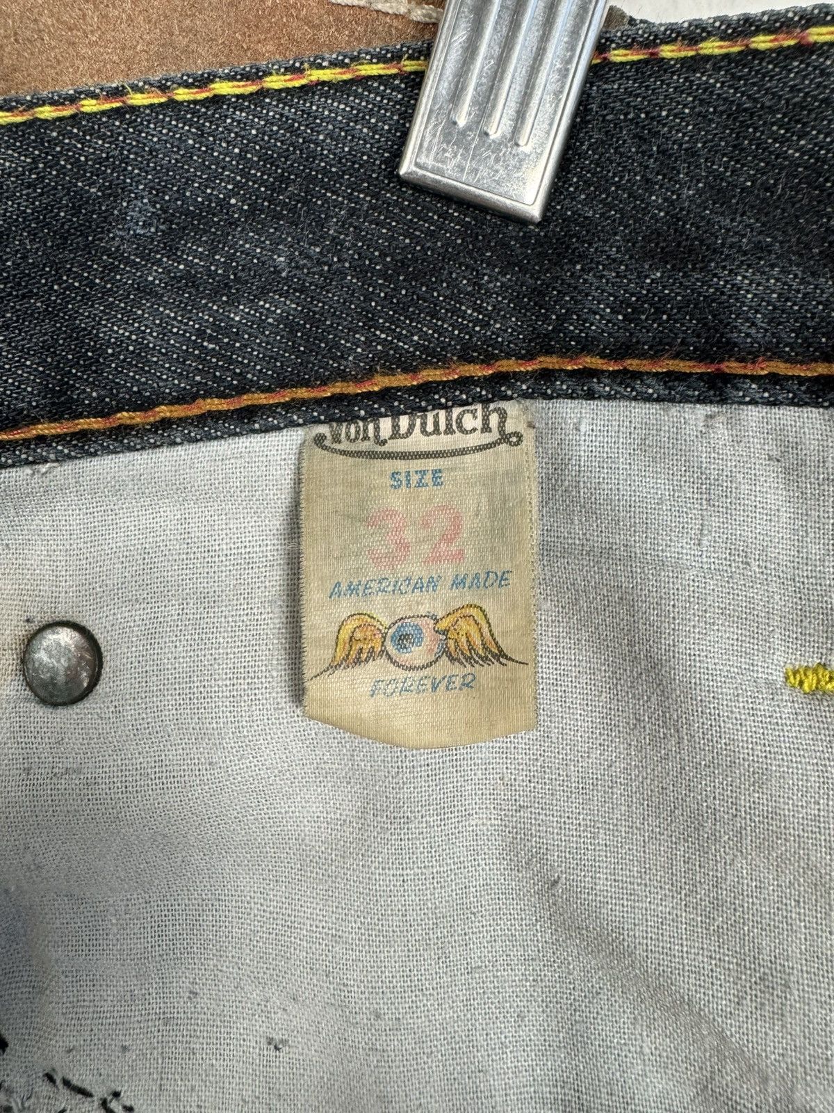 Ed Hardy Von Dutch Vintage Jeans Size US 32 / EU 48 - 12 Thumbnail