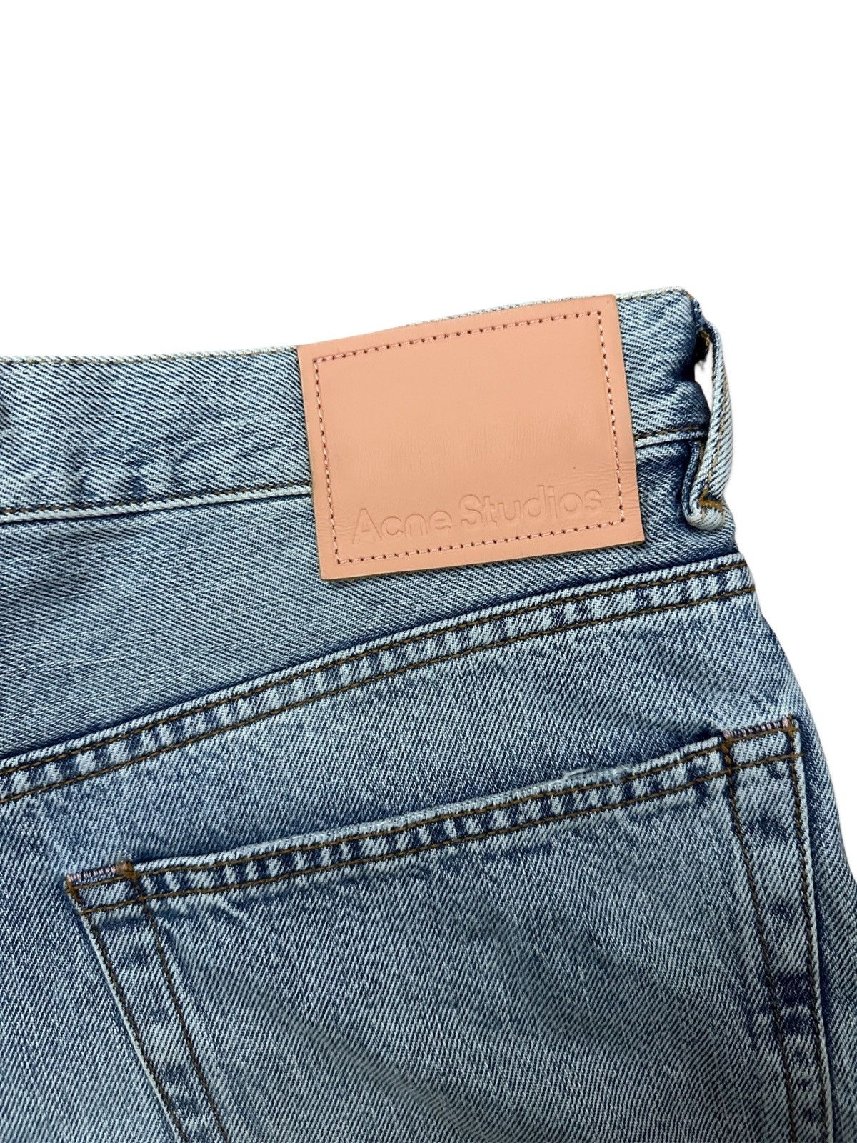 Acne Studios Acne Studios 1989 Jeans “Light Blue Trash” | Grailed