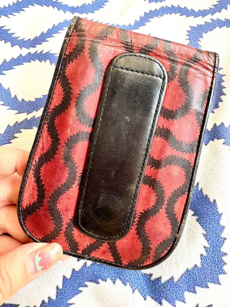 Vivienne Westwood Vivienne Westwood Mid-old red pirate pattern purse Size ONE SIZE - 5 Thumbnail