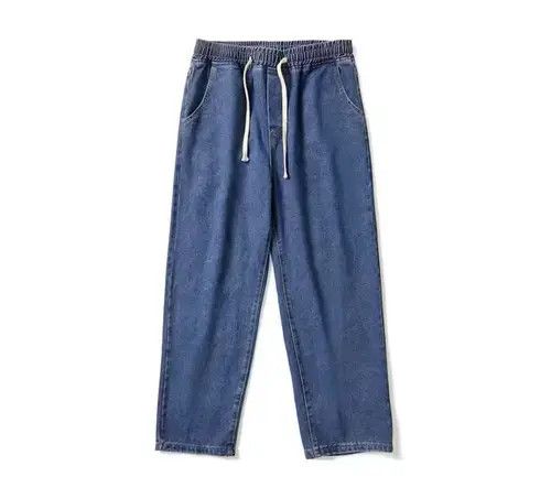 Japanese Brand 21SS Indigo Union Mid Blue Denim Casual Pants Size US 34 / EU 50 - 4 Thumbnail