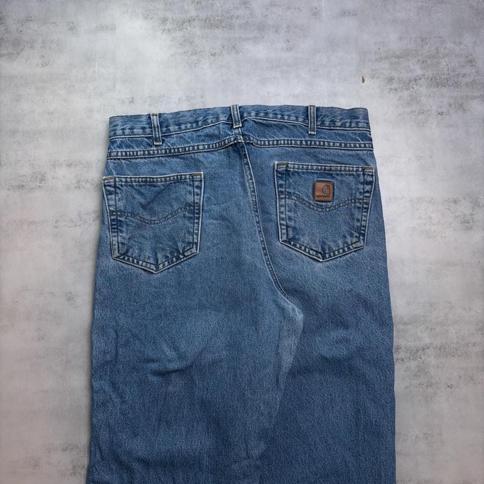 Carhartt Vintage Carhartt Straight Distressed Denim Jeans Size US 34 / EU 50 - 3 Thumbnail