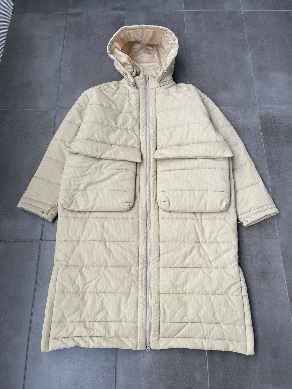 Henrik Vibskov !DS! AW22 Henrik Vibskov Apollo Almond Long Puffer Coat Size M / US 6-8 / IT 42-44 - 10 Thumbnail