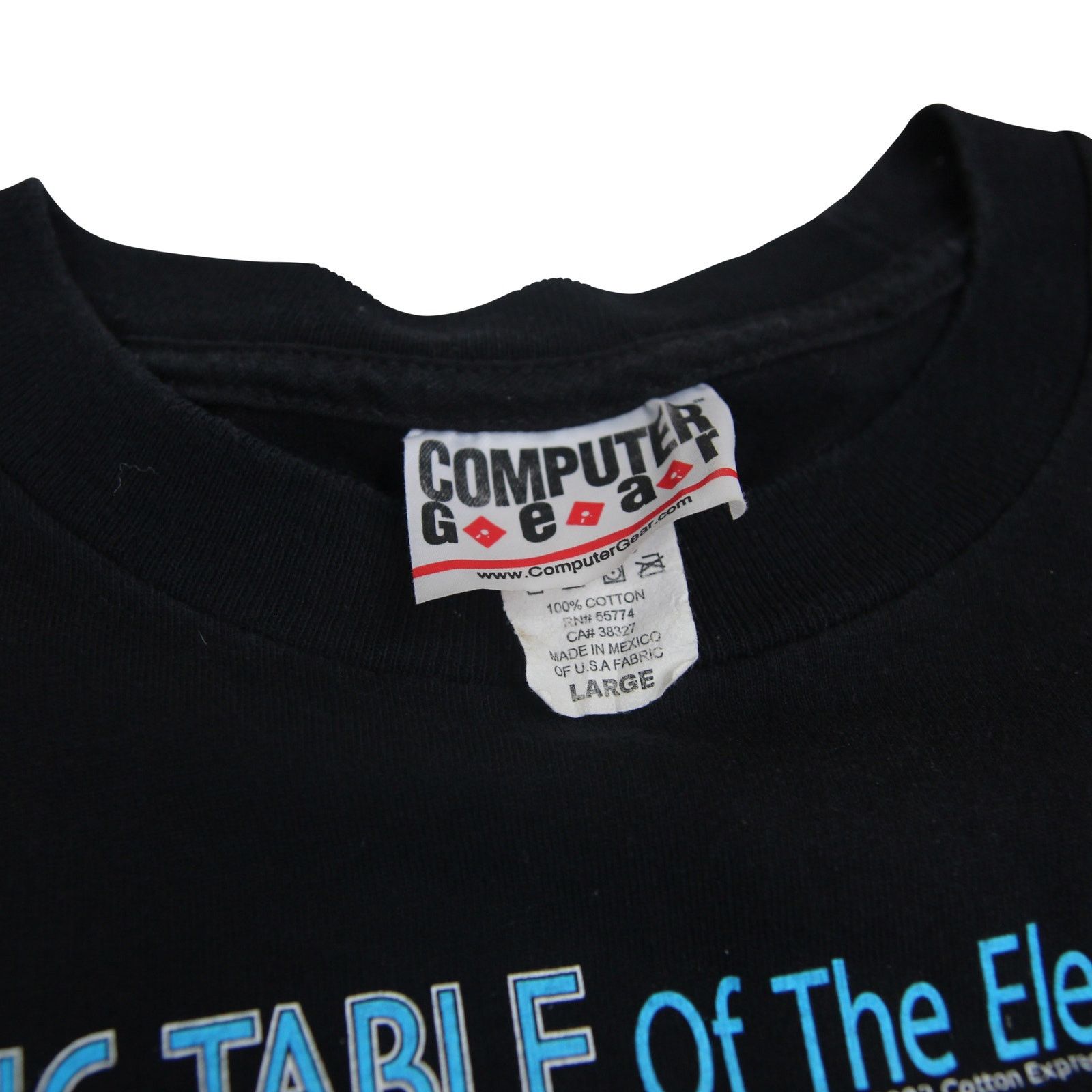 Vintage Vintage Periodic Table of Elements Graphic T Shirt Size US L / EU 52-54 / 3 - 3 Thumbnail