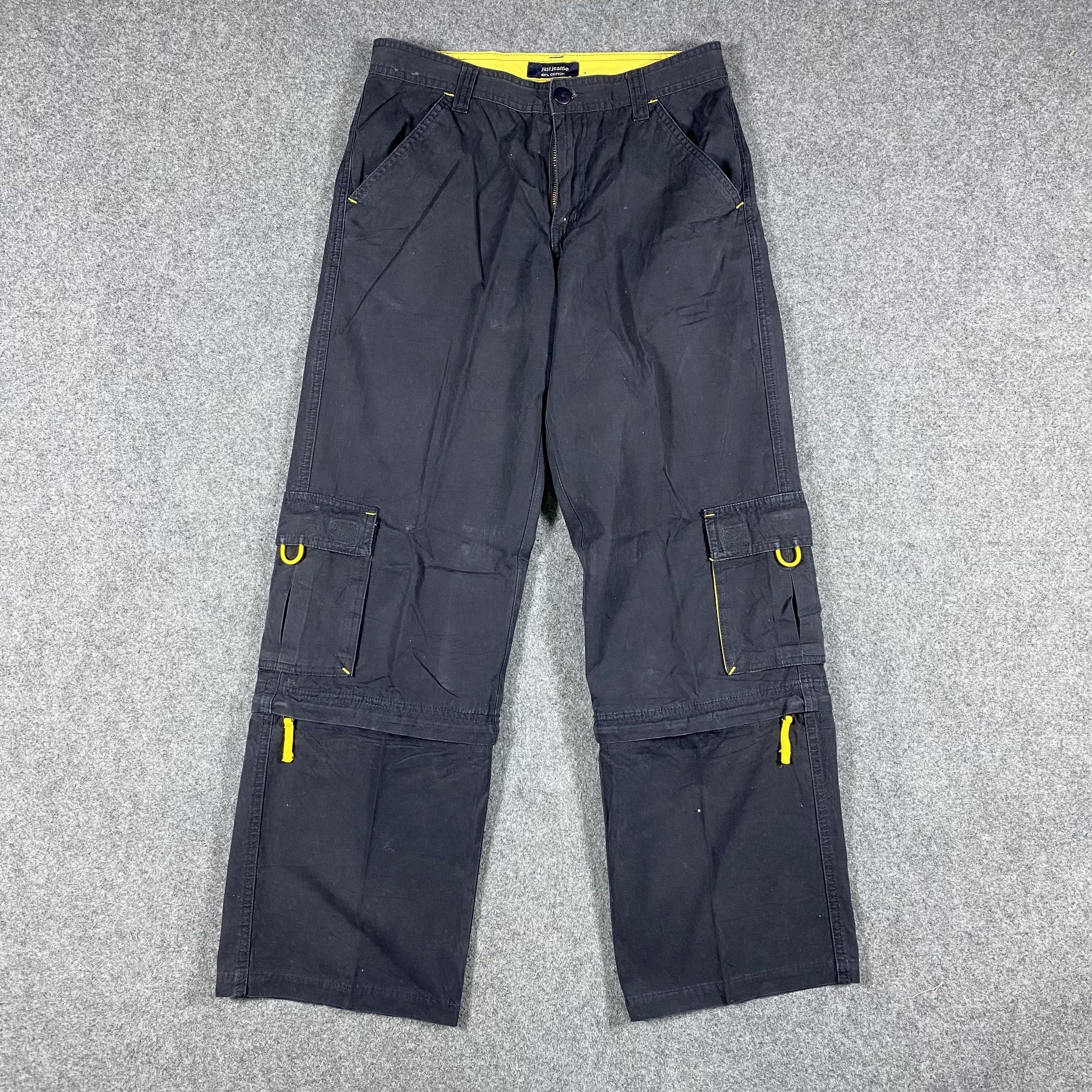 Japanese Brand Just Jeans Multipocket Cargo Pants