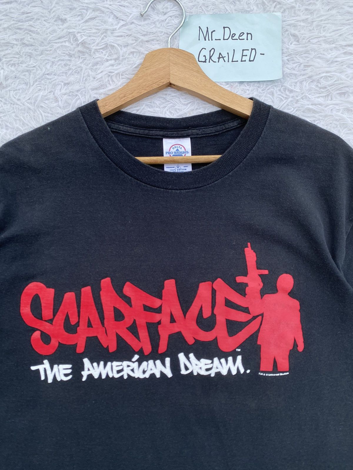 Vintage Rare Vintage Scarface “The American Dream” Tshirt Size US M / EU 48-50 / 2 - 8 Thumbnail