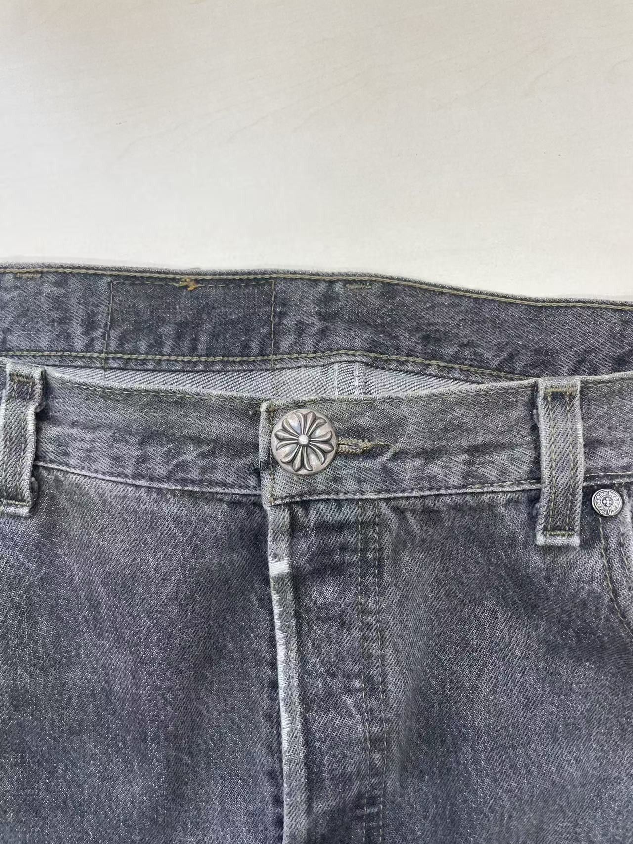 Chrome Hearts Chrome Hearts Levi's 501 Purple Cross Patch Jeans Size US 38 / EU 54 - 4 Thumbnail