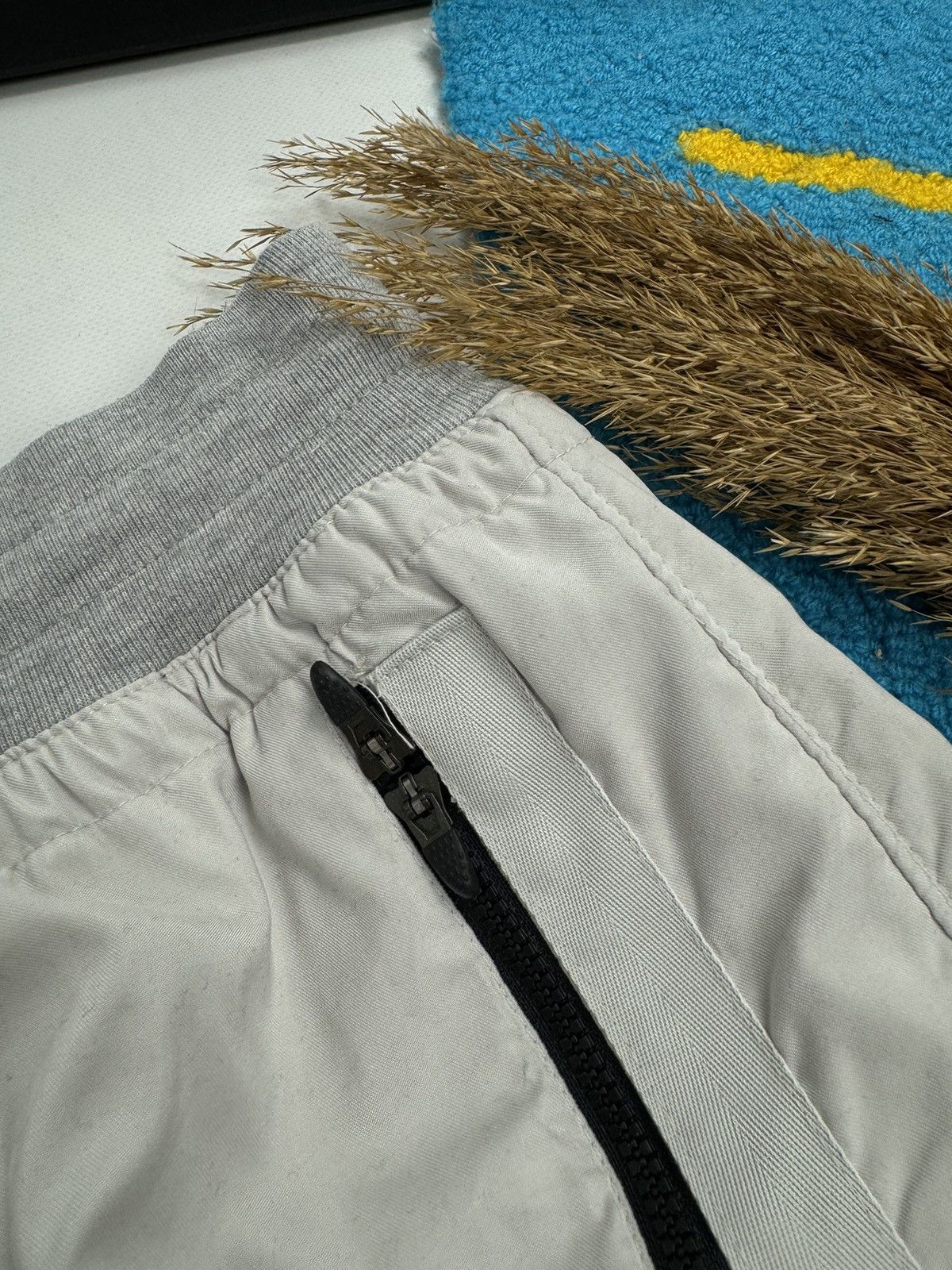 Nike × Vintage Vintage 90’s Nike Double Swoosh Nylon Parachute Track Pant Size US 34 / EU 50 - 14 Thumbnail
