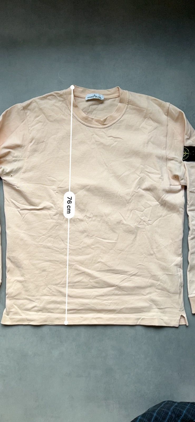 Stone Island Stone Island Apricot Sweatshirt Size US XL / EU 56 / 4 - 4 Thumbnail