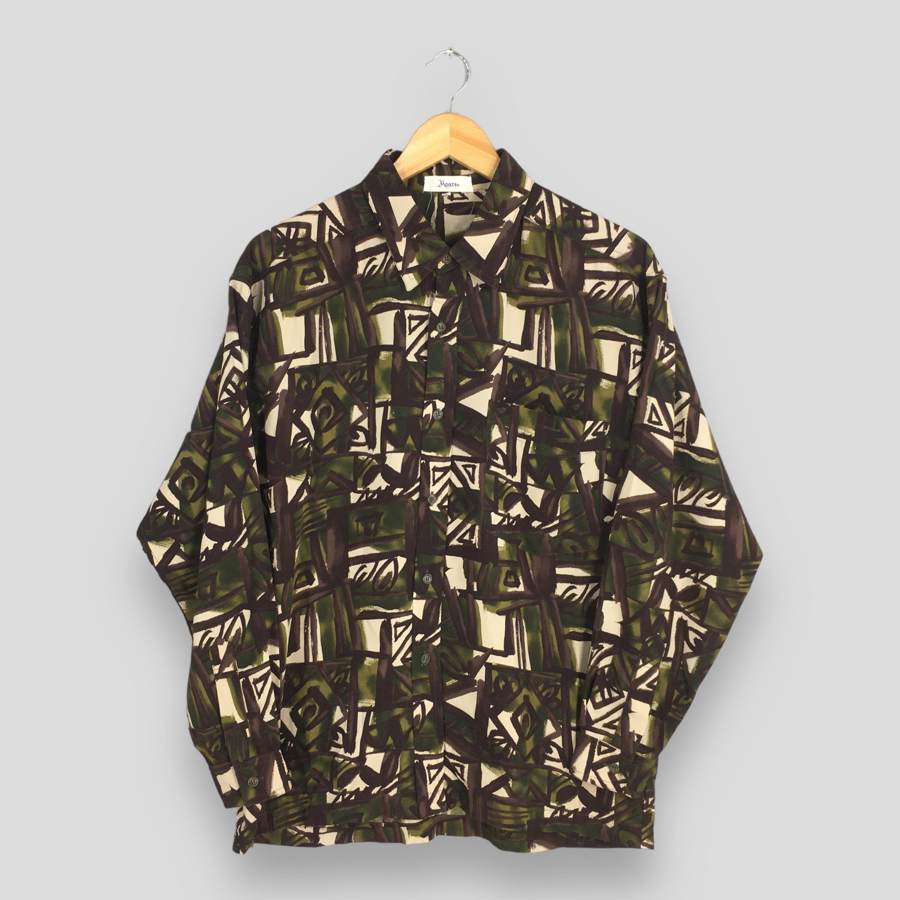 Vintage Vintage Abstract Geometrical Pattern Shirt Small Size US S / EU 44-46 / 1 - 1 Thumbnail