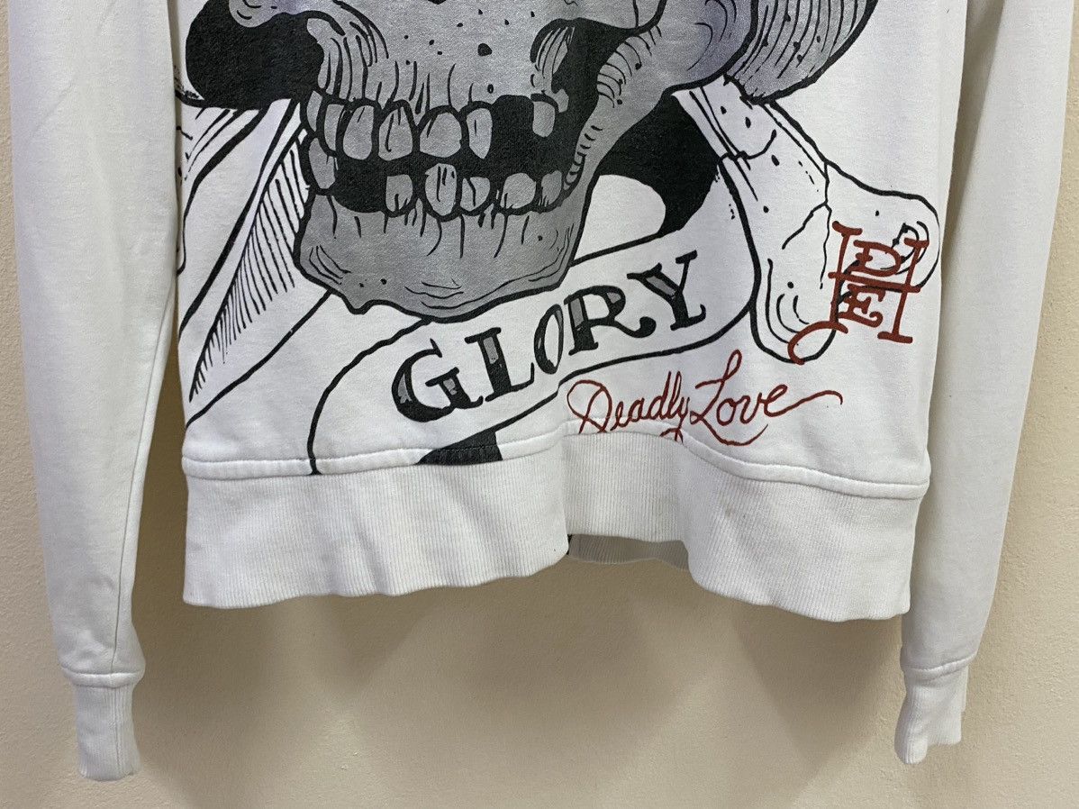 Ed Hardy Vintage Ed Hardy Skull Hoodie Zip Up Size US M / EU 48-50 / 2 - 5 Thumbnail