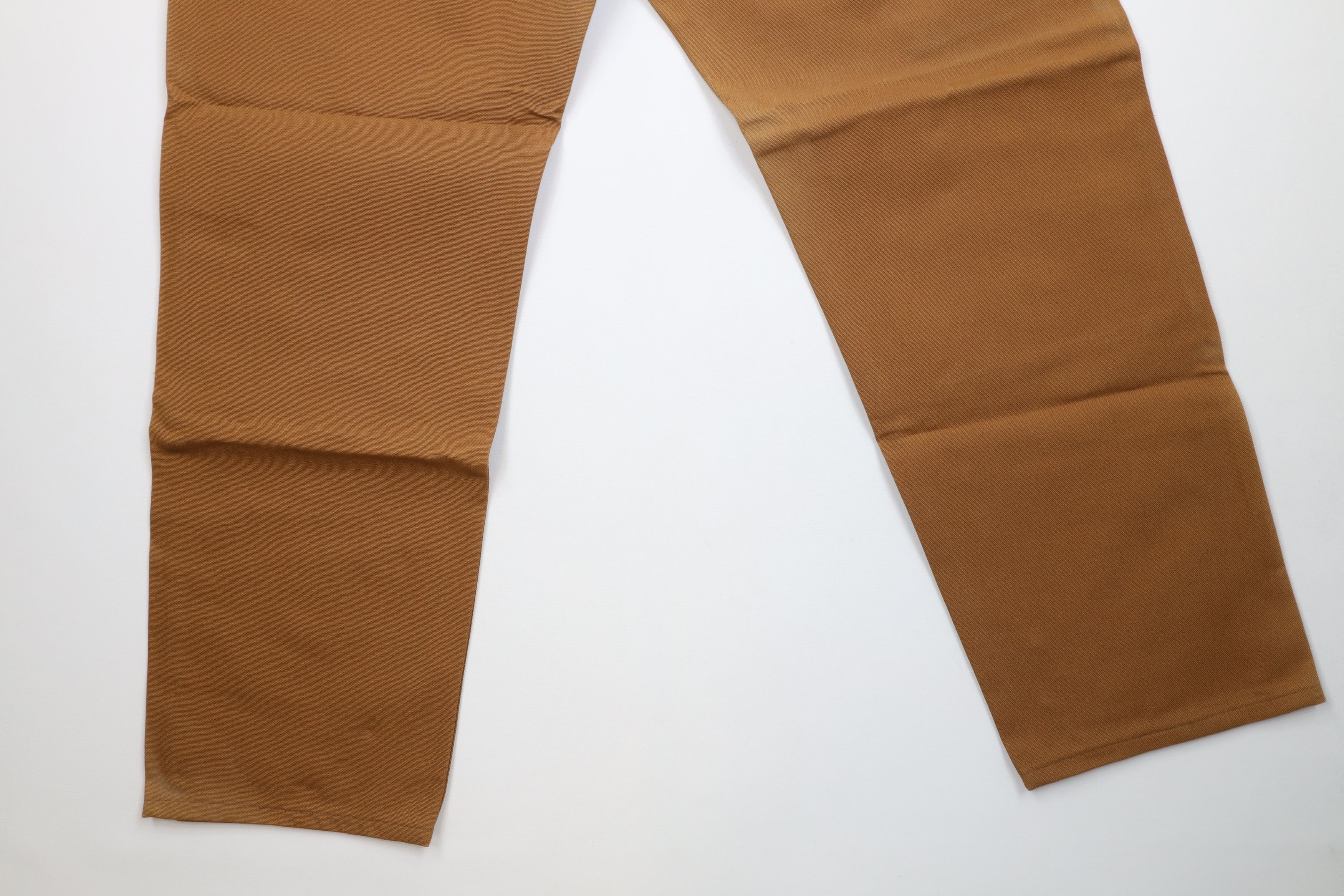 Carhartt Deadstock Vintage 90s Carhartt Wide Leg Pants Duck Brown USA Size US 42 / EU 58 - 10 Thumbnail