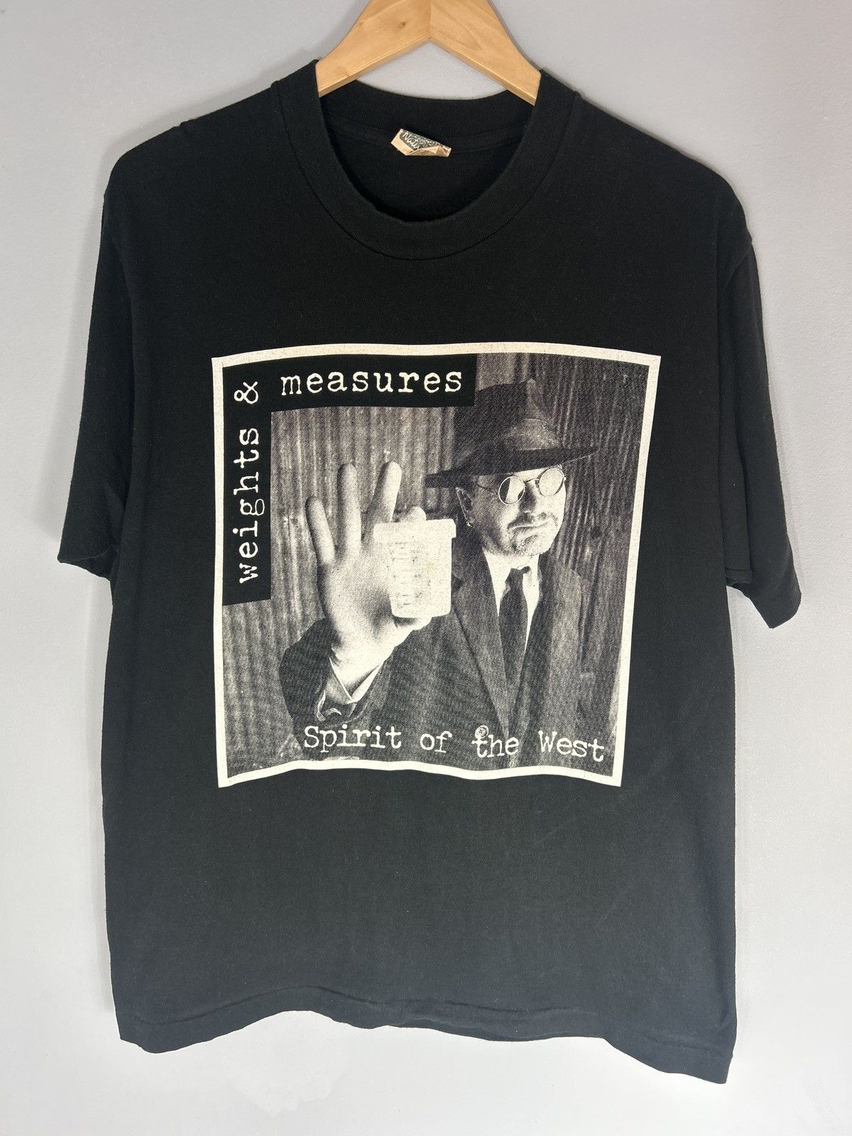 Vintage Vintage 1997 Spirit of the West Weights & Measures Tour Tee Size US L / EU 52-54 / 3 - 1 Thumbnail