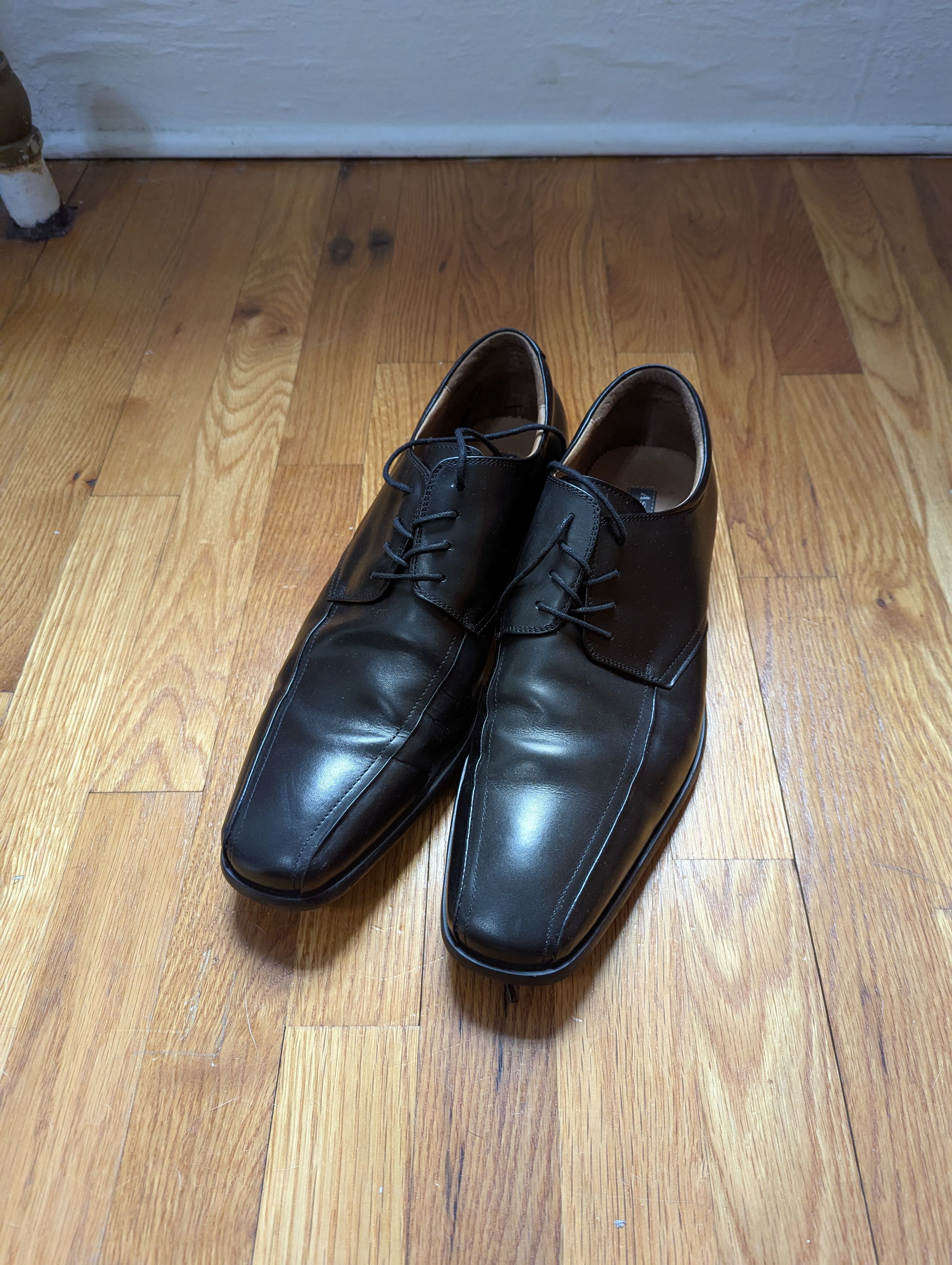 Aston Grey Aston Grey Formal Leather Shoes Size US 11.5 / EU 44-45 - 1 Thumbnail