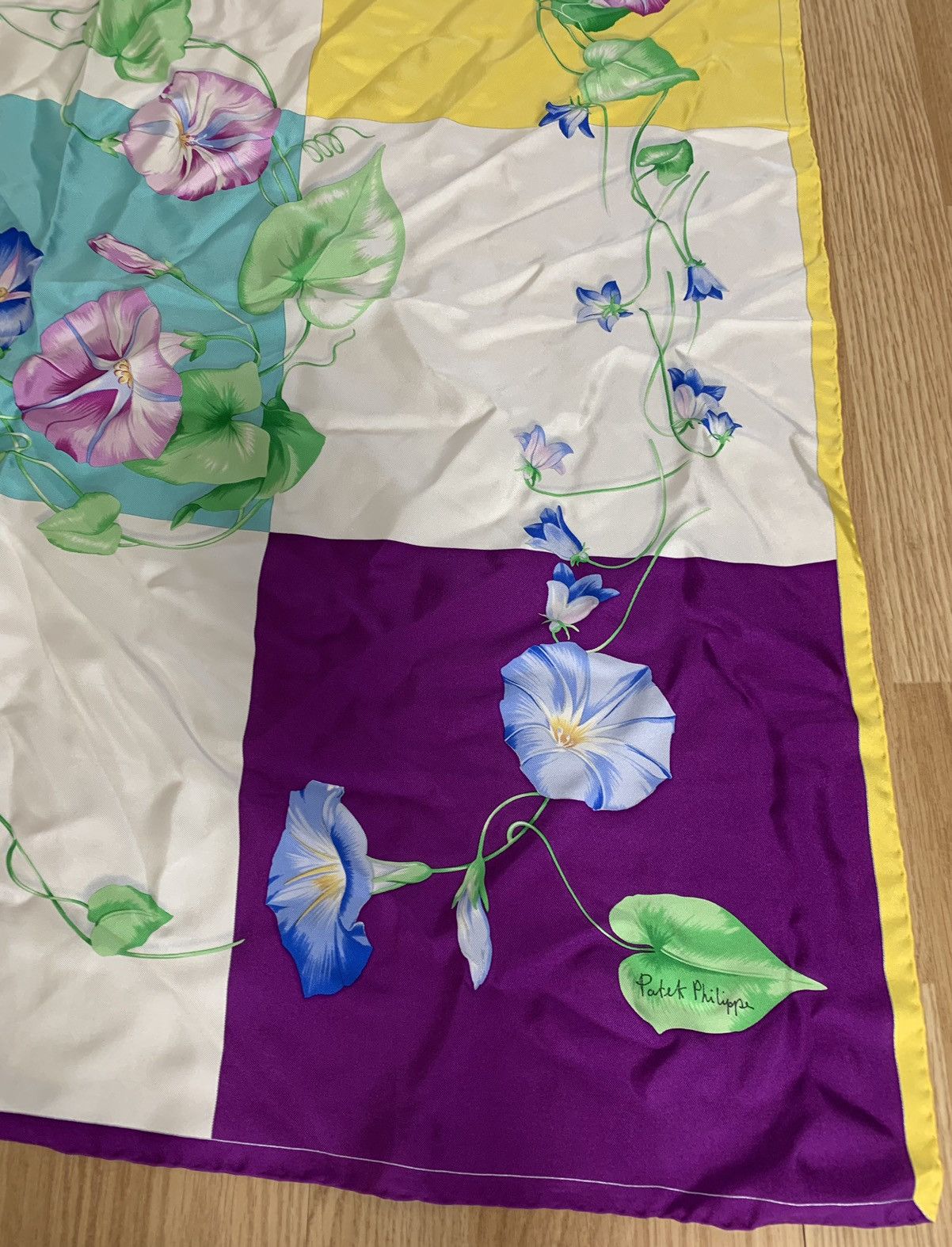 Patek Philippe Petek Philippe flower silk scarf Size ONE SIZE - 9 Thumbnail