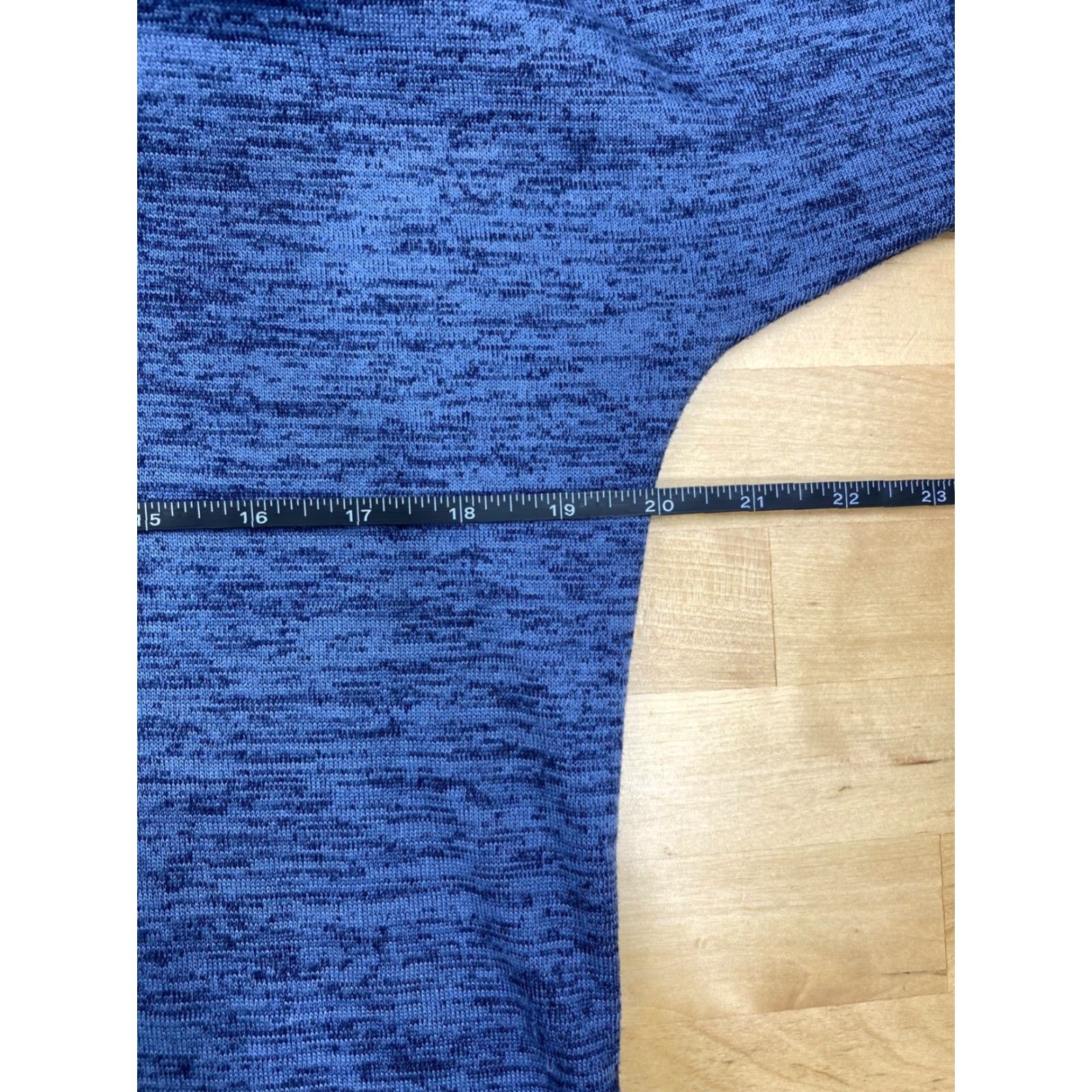 Athleta Athleta Womens Long Hoodie Small Heather Blue Casual Activewear #6591 Size S / US 4 / IT 40 - 5 Thumbnail
