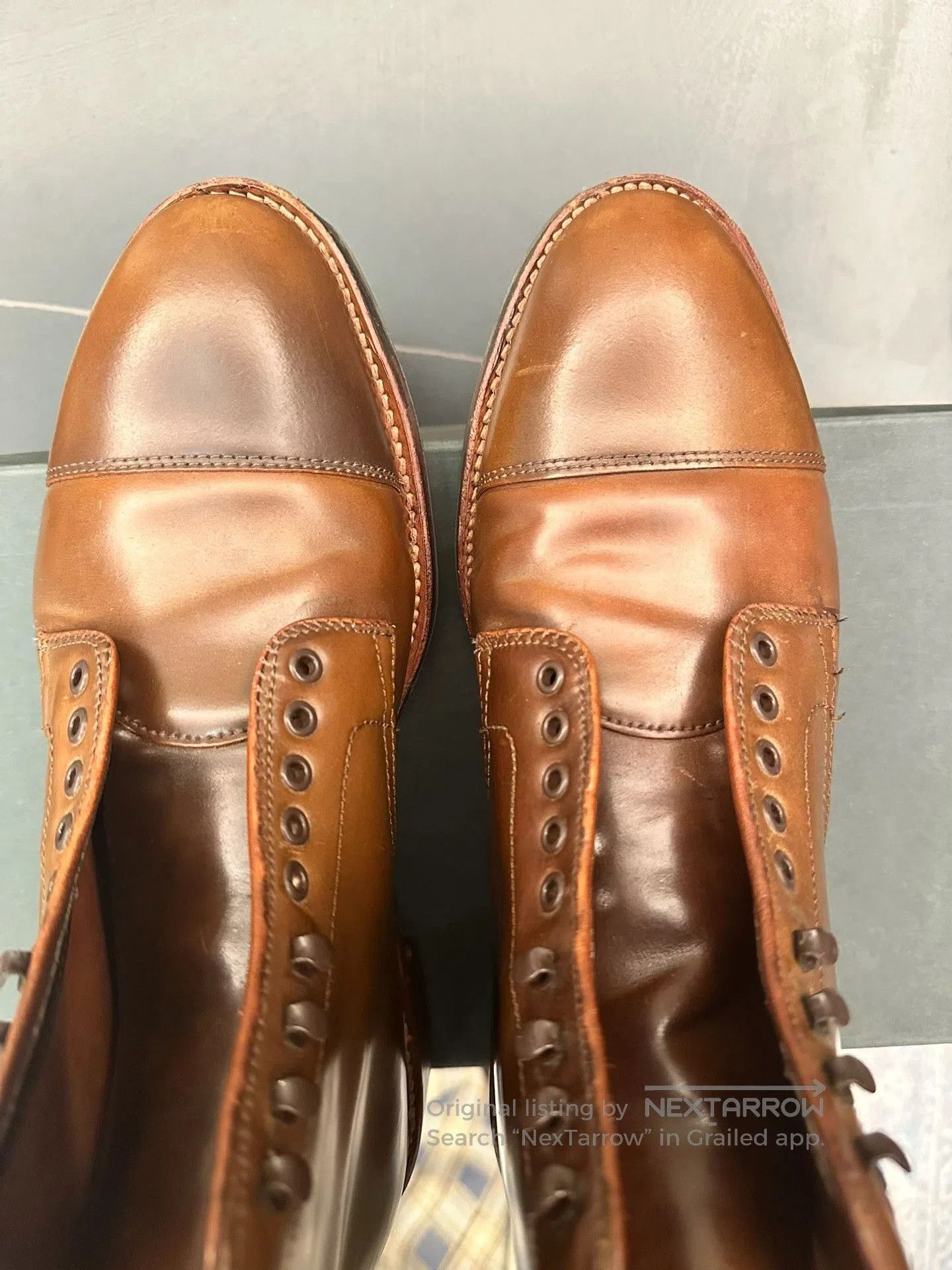 Alden Alden Ravello Shell Cordovan Cap Toe Boot. Size US 8.5 / EU 41-42 - 3 Thumbnail