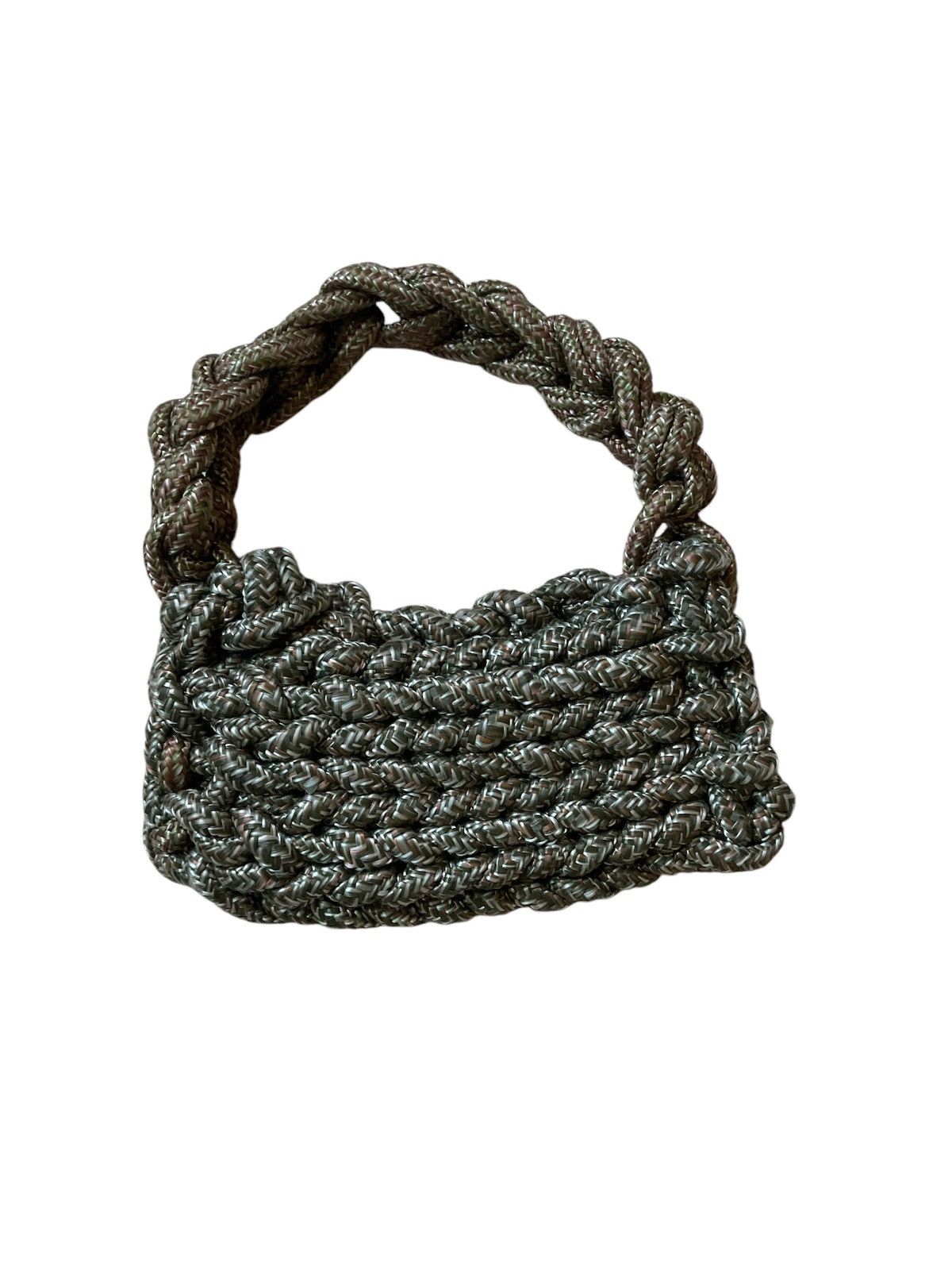 Handmade Crochet camo rope mini bag Size ONE SIZE - 1 Thumbnail