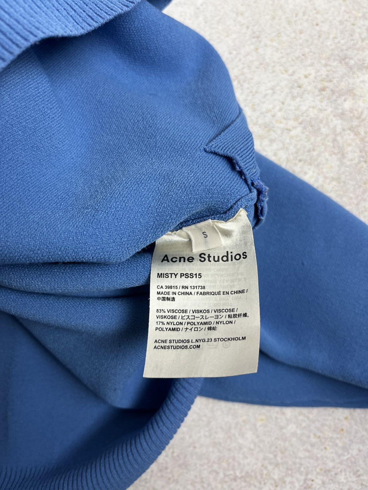 Acne Studios Acne Studios Misty PSS15 ladies viscose sweater pullover Size S / US 4 / IT 40 - 8 Thumbnail