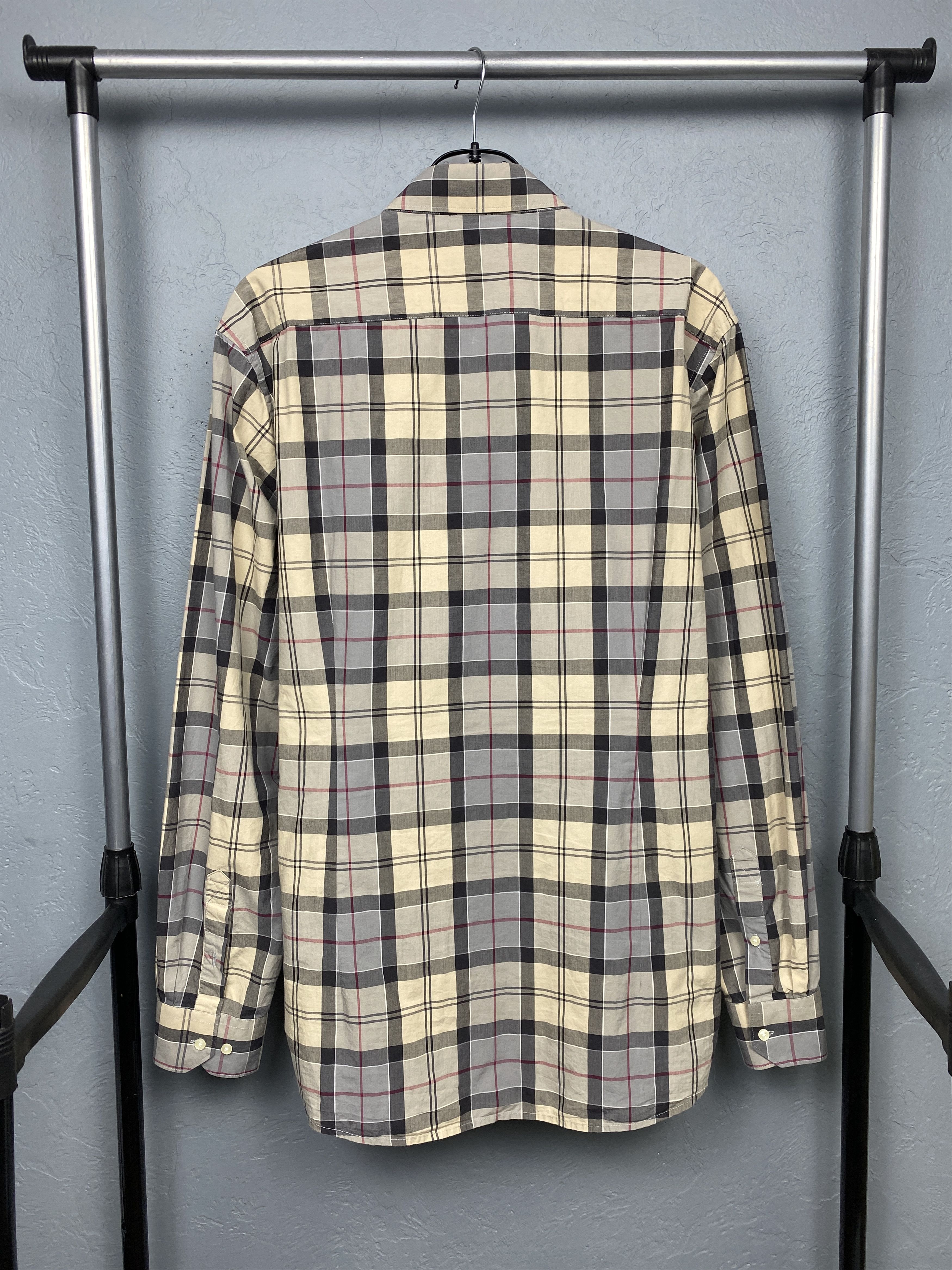 Barbour Barbour Vintage Mens Tartan Plaid Long Sleeve Shirt Size US XL / EU 56 / 4 - 8 Thumbnail