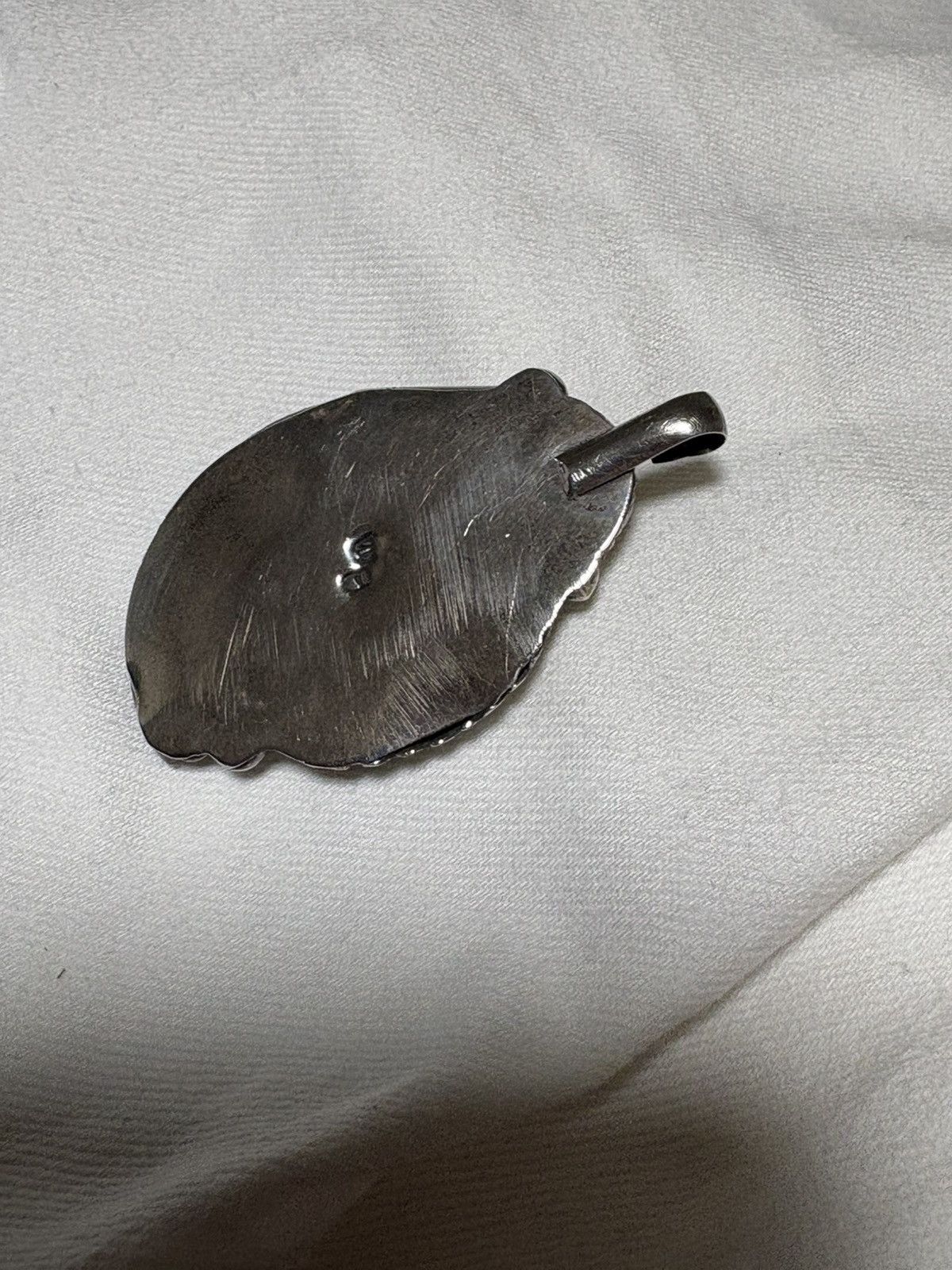 Other Vintage Sterling Silver Turquoise Navajo Claw Pendant Size ONE SIZE - 2 Thumbnail