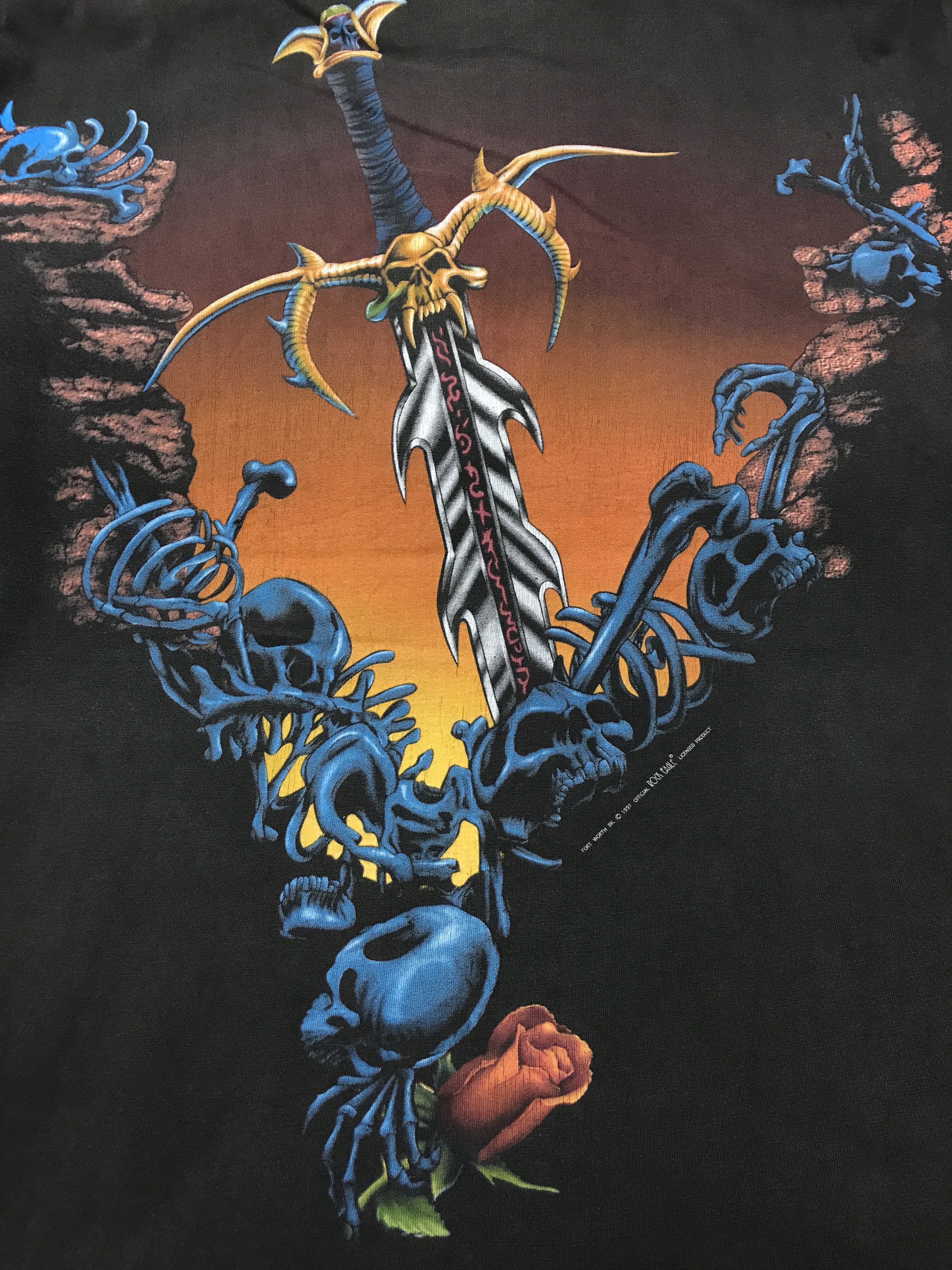 Band Tees Vintage 90s Megadeth Sword Tees Size US L / EU 52-54 / 3 - 6 Thumbnail