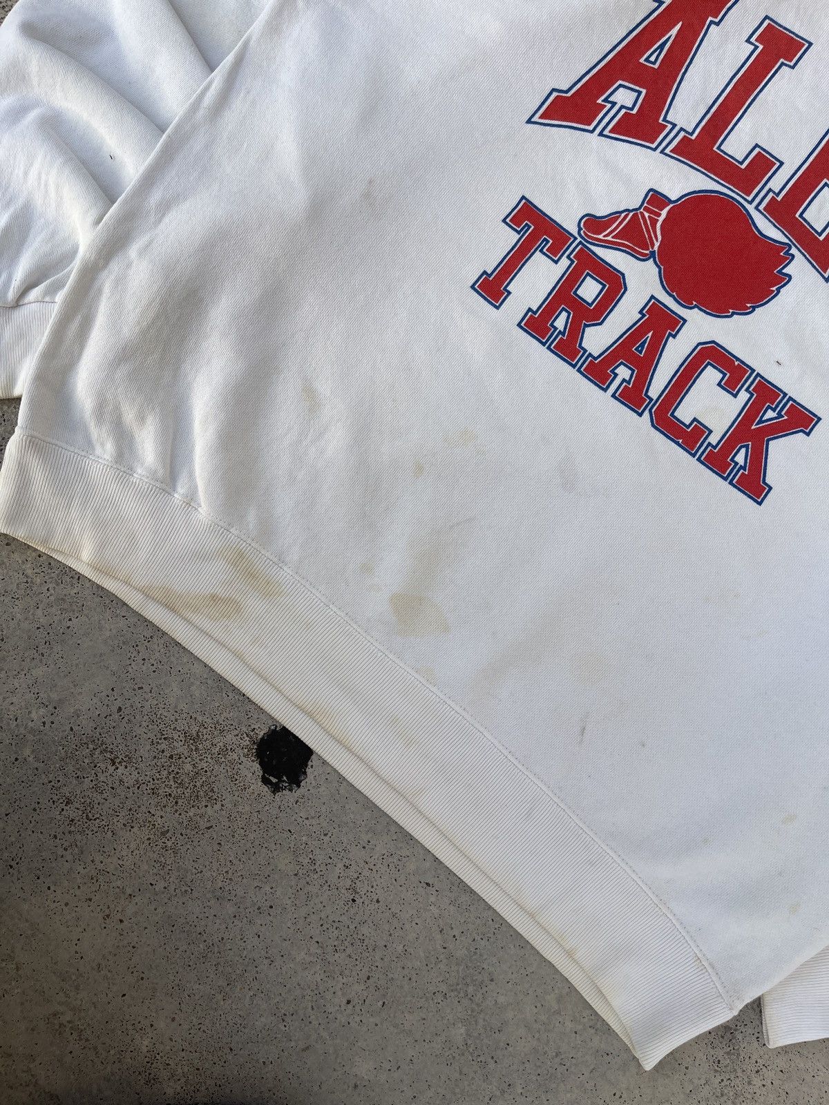 Russell Athletic × Vintage Vintage 90s Russell Alex Track Sweatshirt Size US XL / EU 56 / 4 - 8 Thumbnail