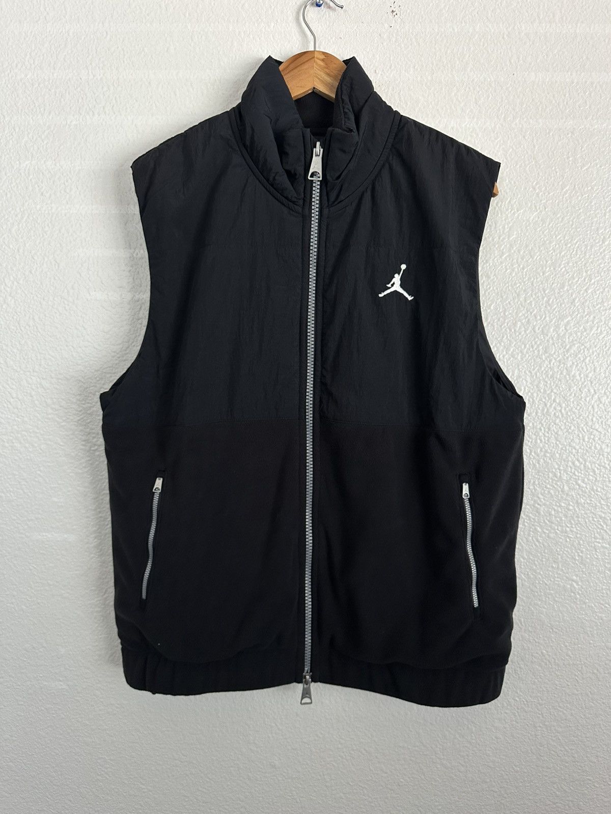 Jordan Brand Nike Air Jordan Utility Thermal Fleece Vest Jacket Nike SB Size US S / EU 44-46 / 1 - 1 Thumbnail