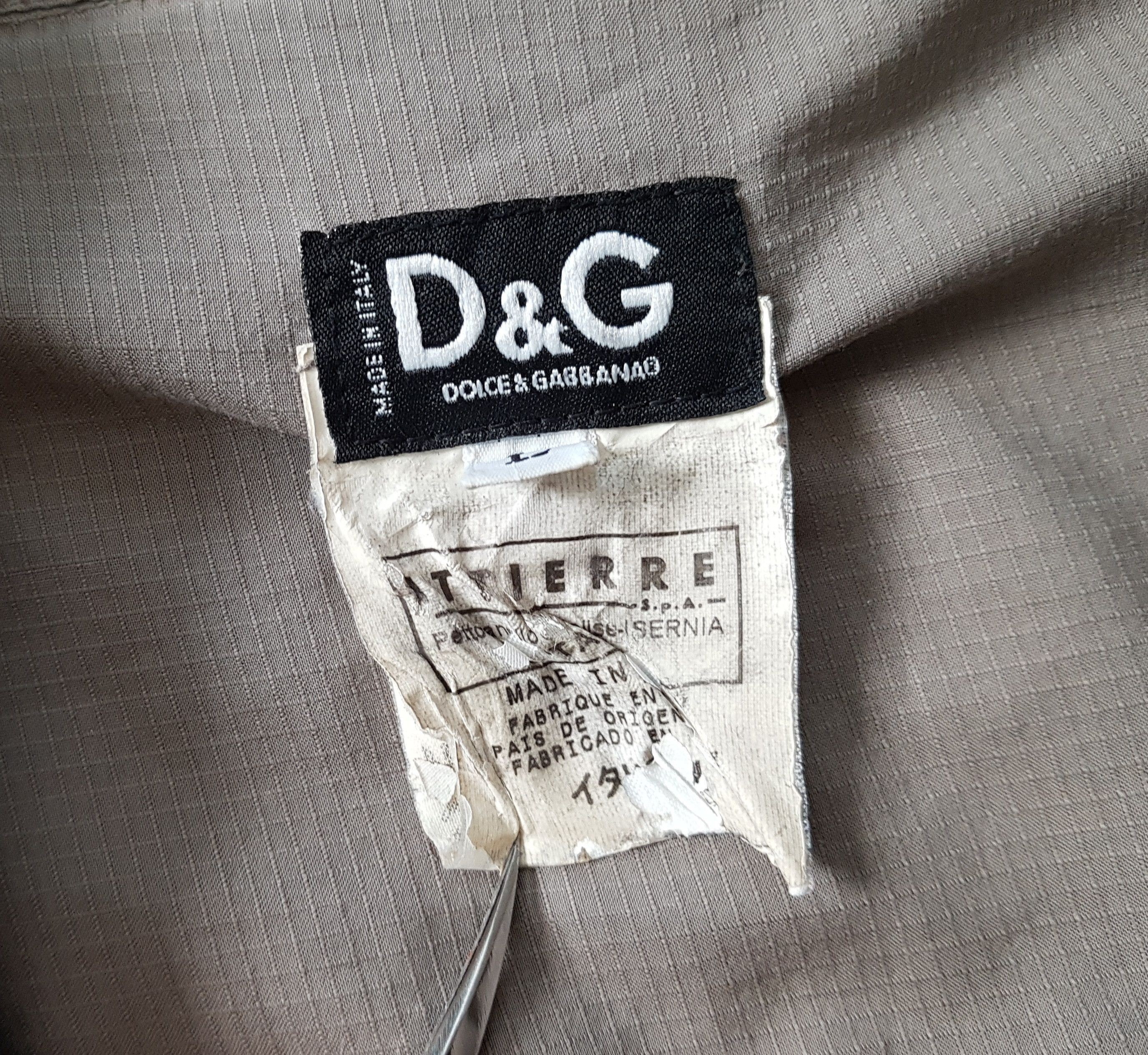 Dolce & Gabbana D&G Dolce & Gabbana Luxury Vintage Y2K Short Sleeve Shirt L Size US L / EU 52-54 / 3 - 10 Thumbnail