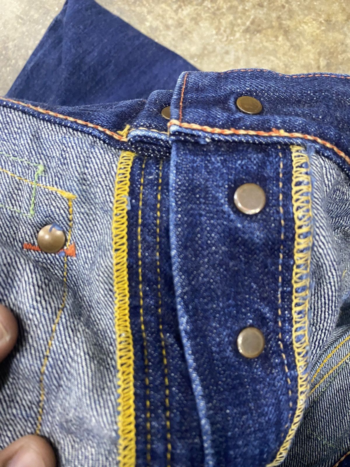 Edition Japan × Evisu × Vintage Evisu Special 9055 Philip Goss Jeans Size US 38 / EU 54 - 12 Thumbnail